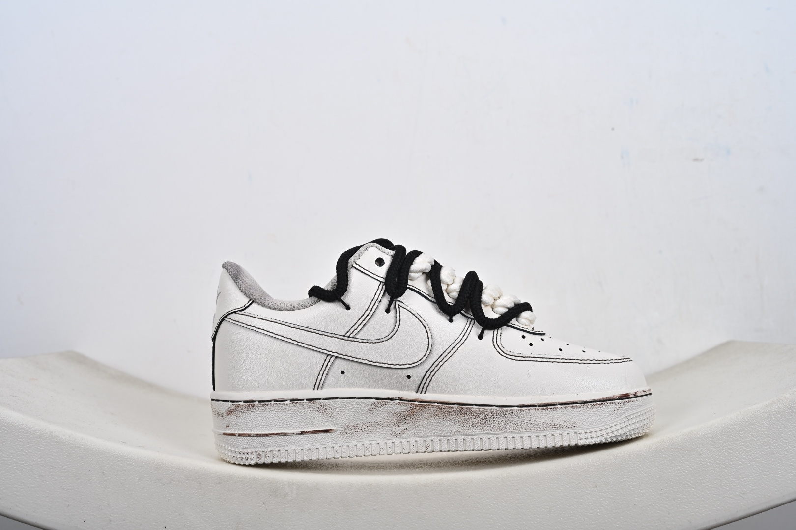定制版手绘涂鸦“赌神底牌”Nike Air Force 1 “GOD OF GAMBLERS”空军一号定制板鞋 315122-313