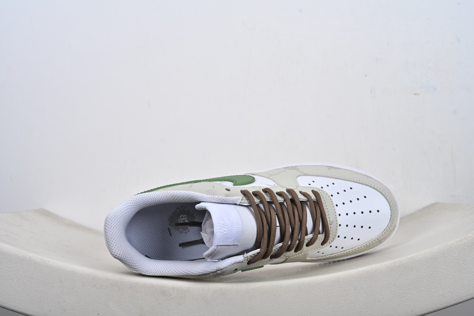 定制版 Nike Air Force 1'07 Low 棕绿序章 空军一号低帮休闲板鞋 ZH0316-130