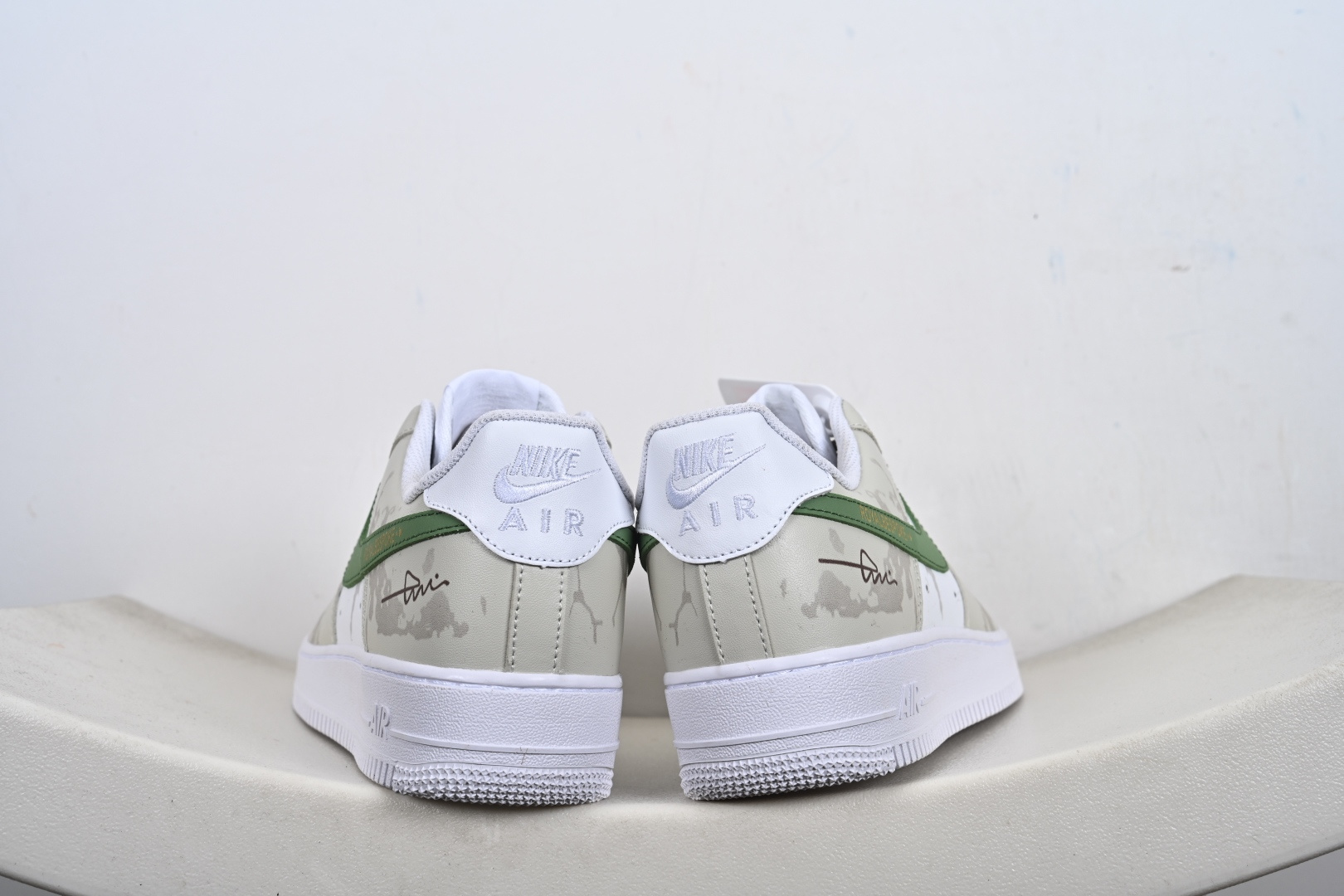 定制版 Nike Air Force 1'07 Low 棕绿序章 空军一号低帮休闲板鞋 ZH0316-130
