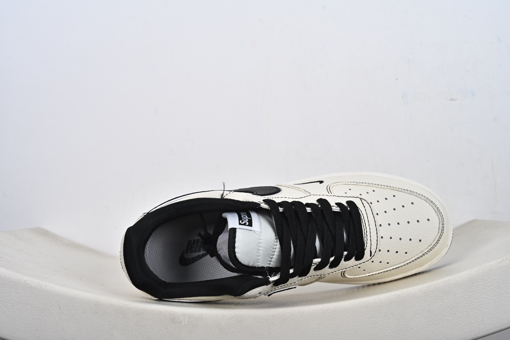 定制版 NIke Air Force 1 '07 Low “Supreme联名-经典黑”空军一号 低帮 运动鞋 休闲鞋 DD1982-337
