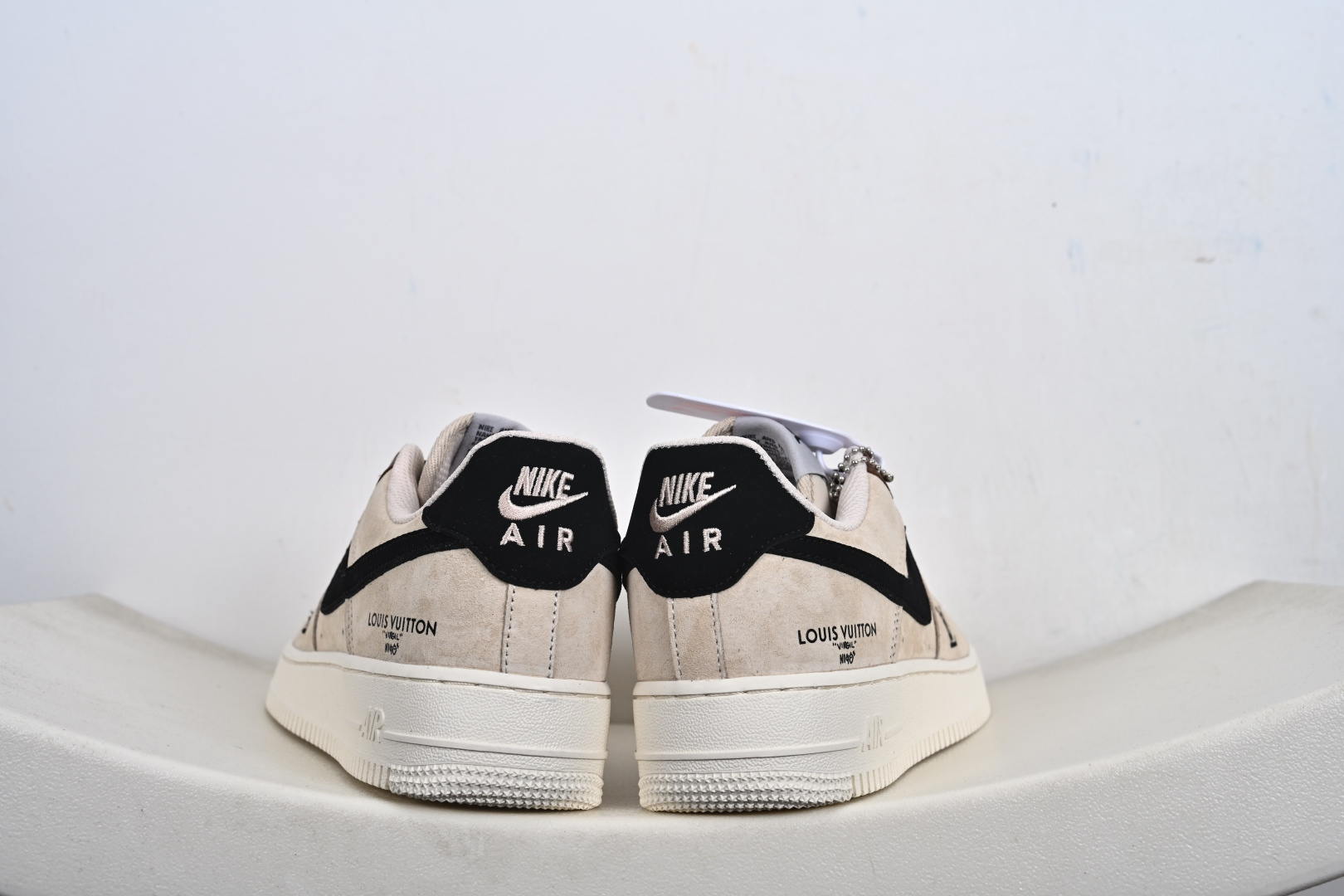定制版 NIke Air Force 1 '07 Low “LV联名--奶茶焦糖” 空军一号低帮 运动鞋 FQ3546-100