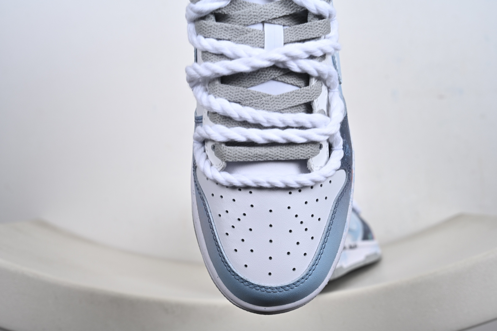 定制版 Nike SB Dunk Low 梦幻星空 绑带 低帮休闲板鞋 DD1391-103