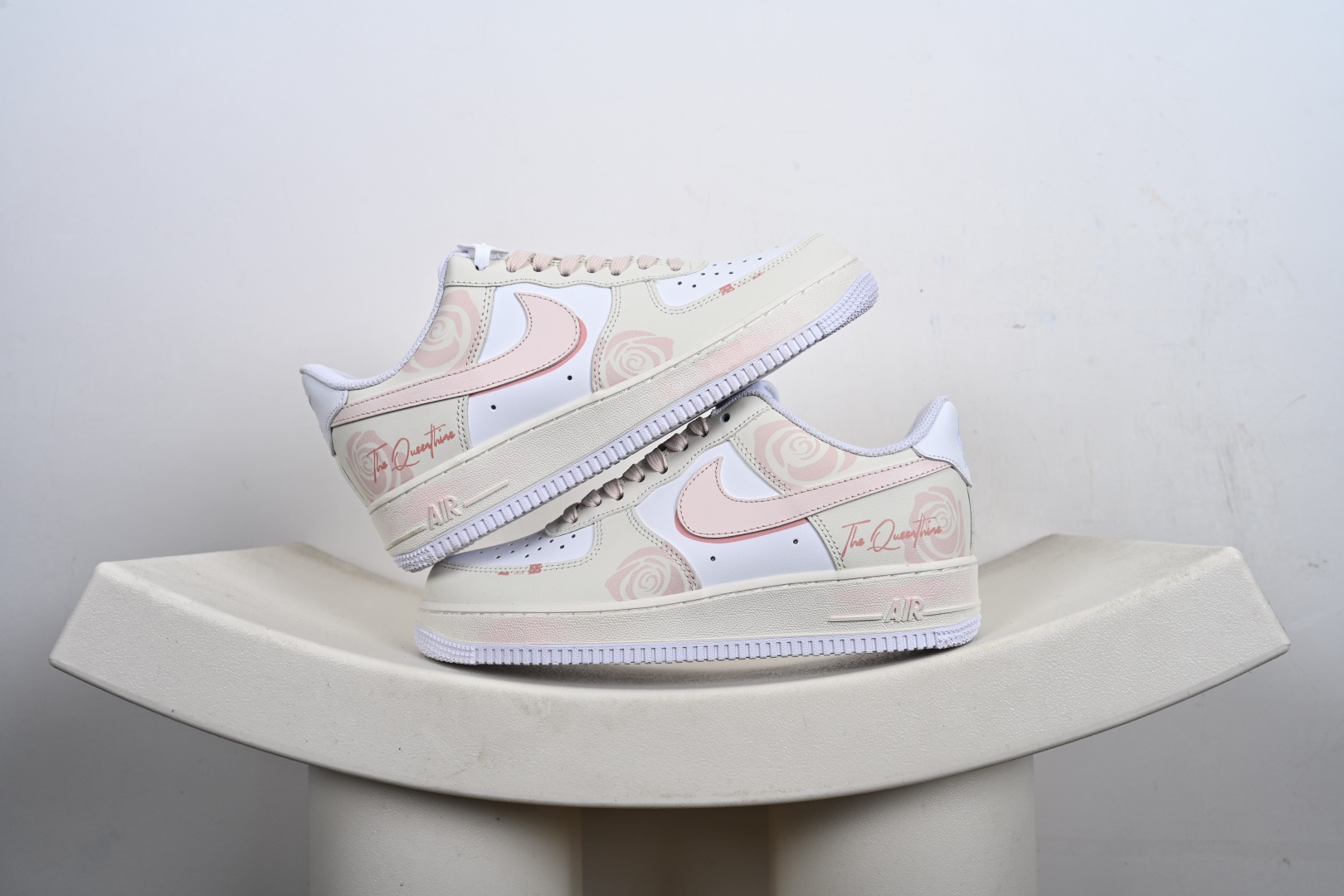 定制版 Nike Air Force 1’07 Low 二次元主题 蔷薇之吻 空军一号低帮休闲板鞋 ZH0316-150