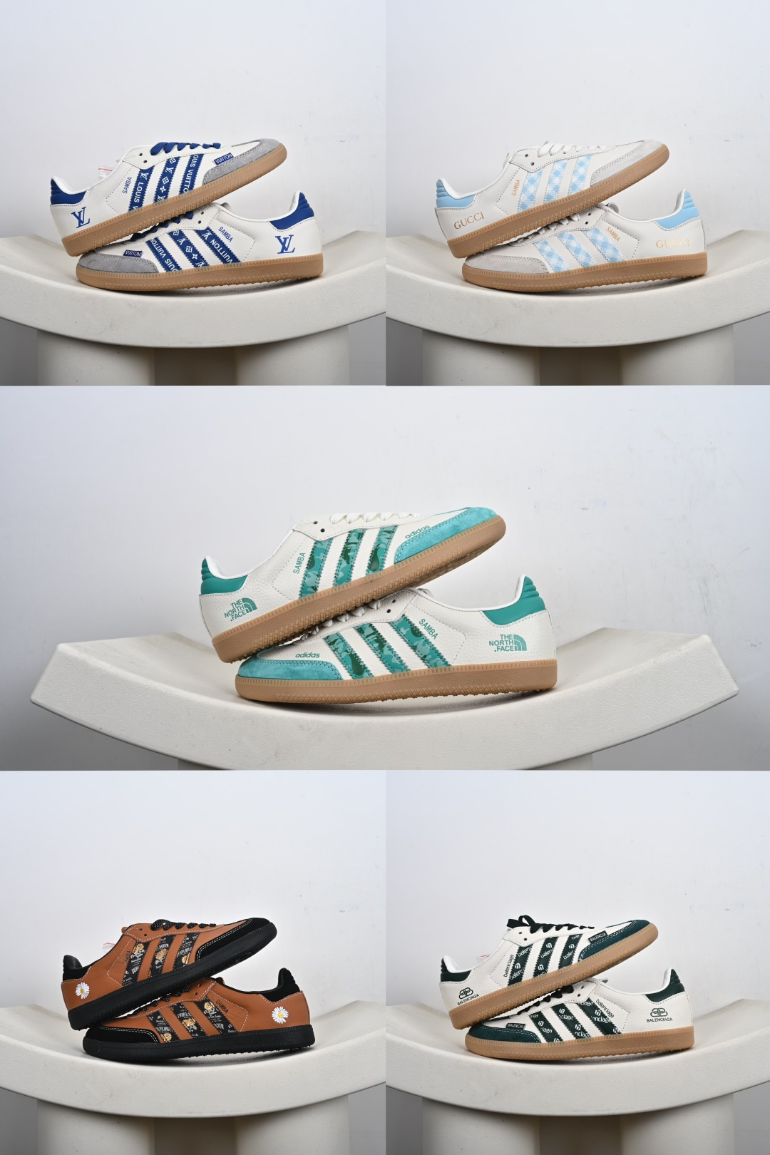 #合集💕 福利 支持放店 ️ ️ ️ Adidas SAMBA OG 德训鞋 高端定制桑巴系列 大厂纯原品质出货 超高清洁度 细节完美 舒适百搭 低帮休闲板鞋 货号:XR0008 (半)-F2-E0