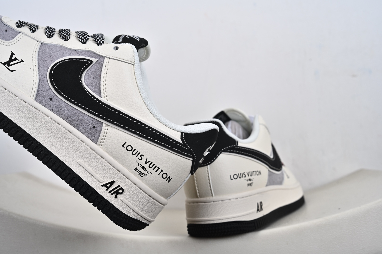 Nike Air Force 1'07 Low 联名 黑灰麂皮 空军一号低帮休闲板鞋 XD9314-619 Nike Air Force 1'07 Low 联名 黑灰麂皮 空军一号低帮休闲板鞋 XD9314-619