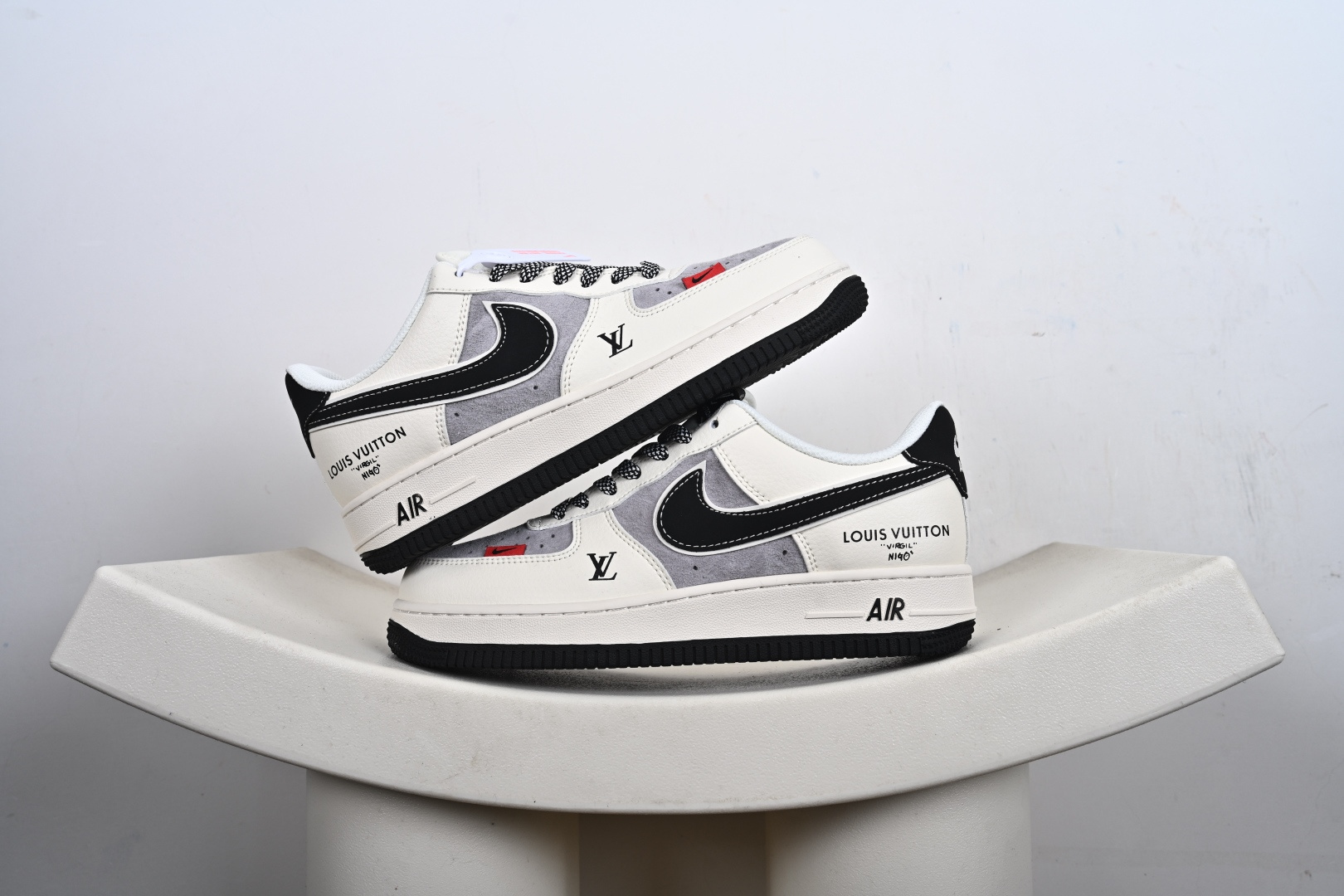 Nike Air Force 1’07 Low 联名 黑灰麂皮 空军一号低帮休闲板鞋 XD9314-619 Nike Air Force 1’07 Low 联名 黑灰麂皮 空军一号低帮休闲板鞋 XD9314-619