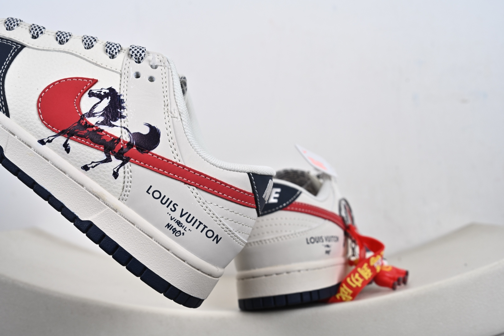 Nike Air Jordan 1 Low 马年限定 定制AJ联名-高端定制 低帮复古文化板鞋 JJ3508-563 Nike Air Jordan 1 Low 马年限定 定制AJ联名-高端定制 低帮复古文化板鞋 JJ3508-563