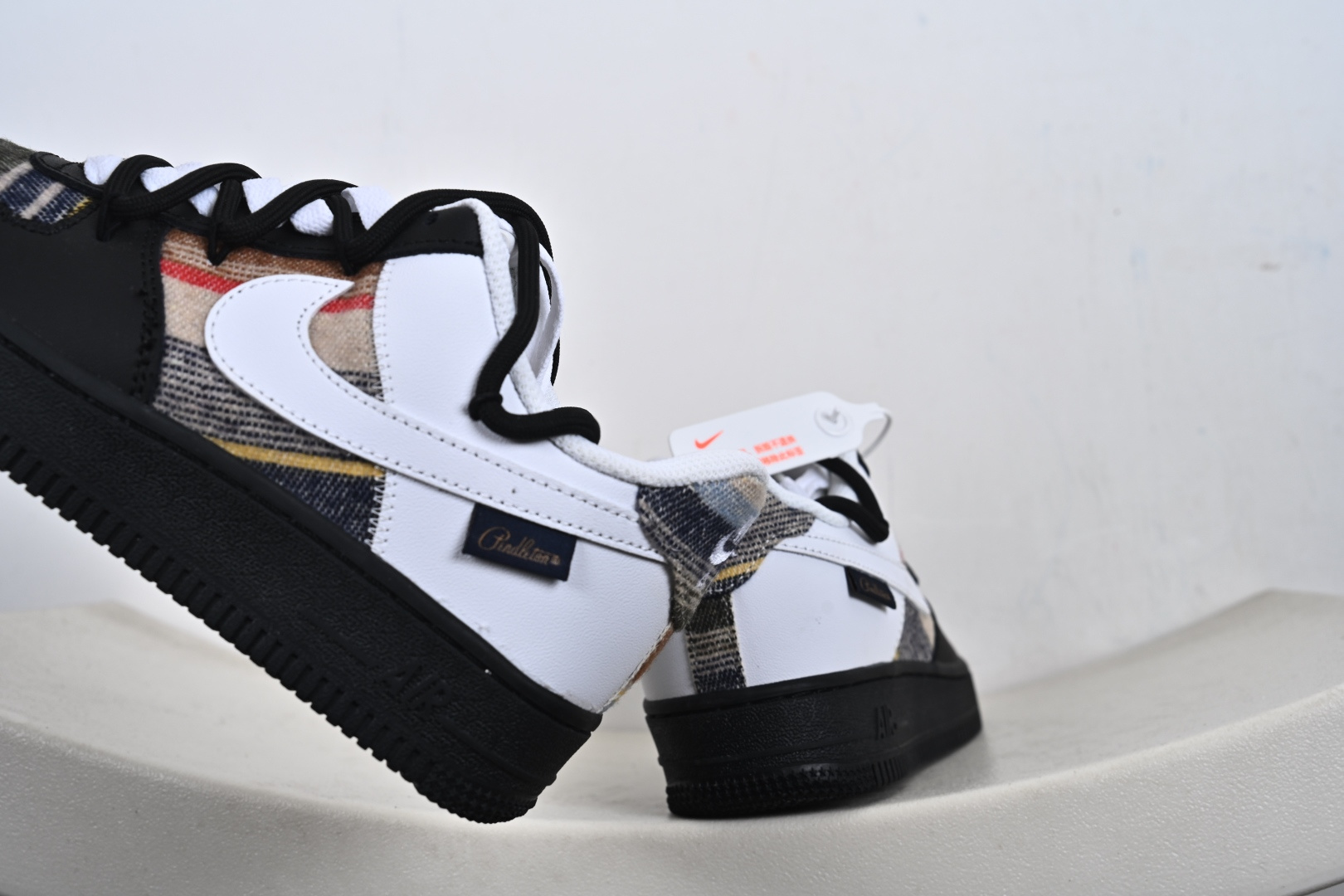 Nike Air Force 1 Low 织影黑调 解构绑带 CW1288-678