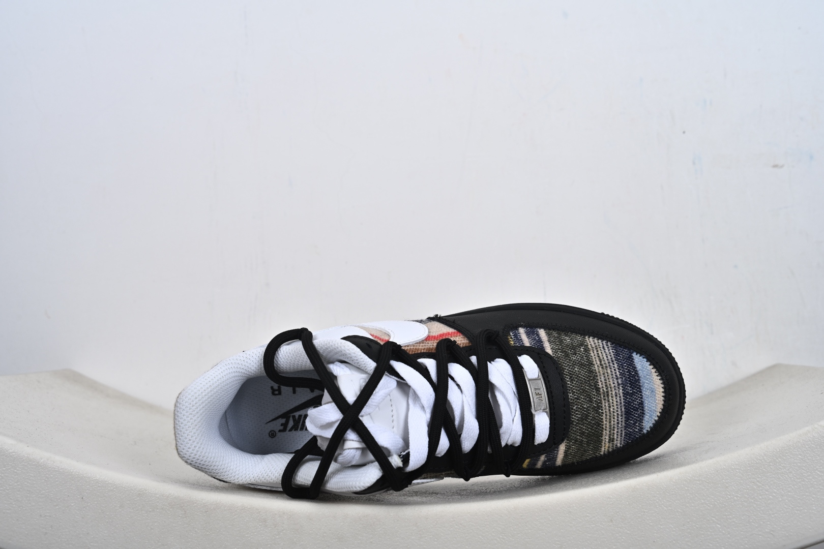 Nike Air Force 1 Low 织影黑调 解构绑带 CW1288-678