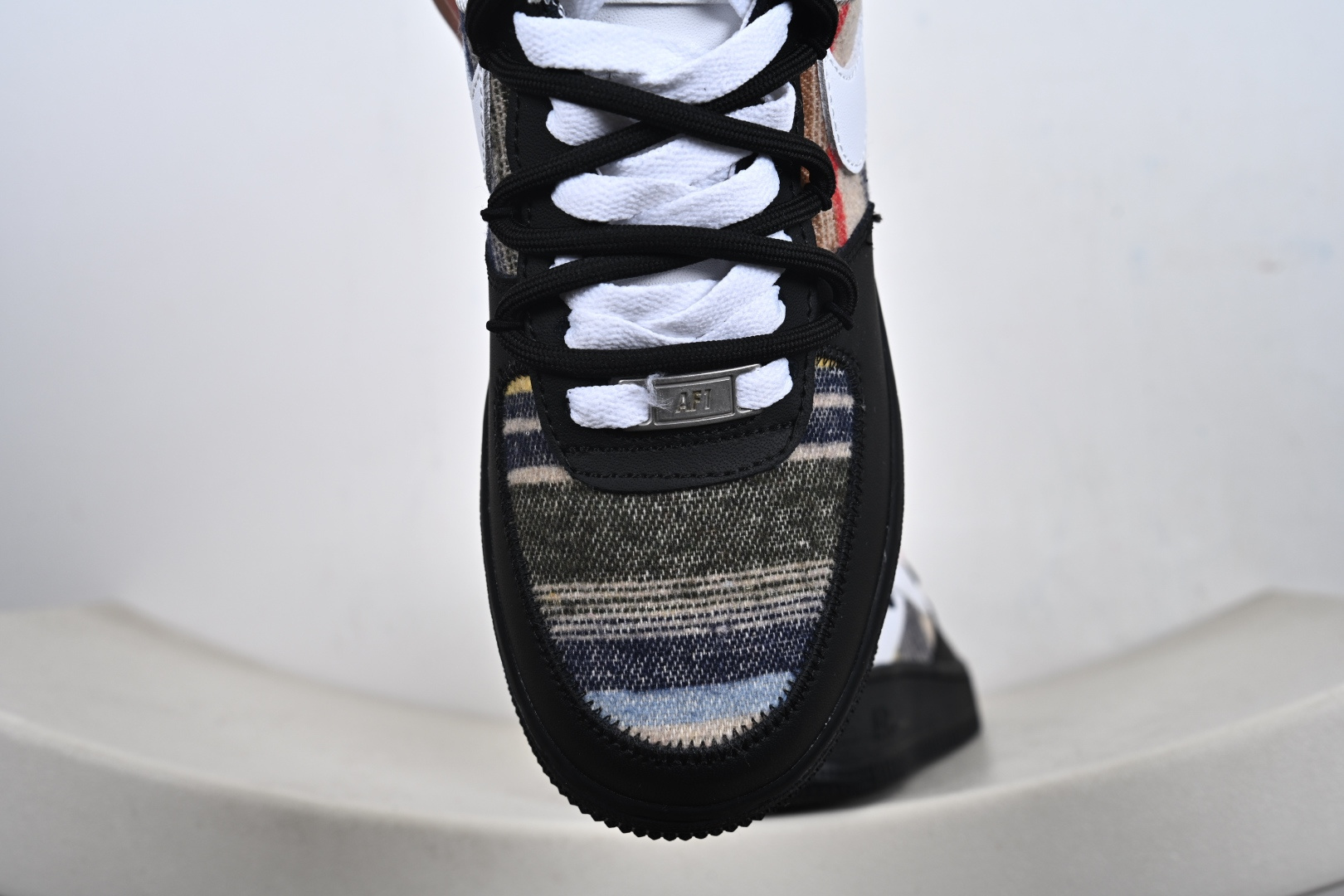 Nike Air Force 1 Low 织影黑调 解构绑带 CW1288-678