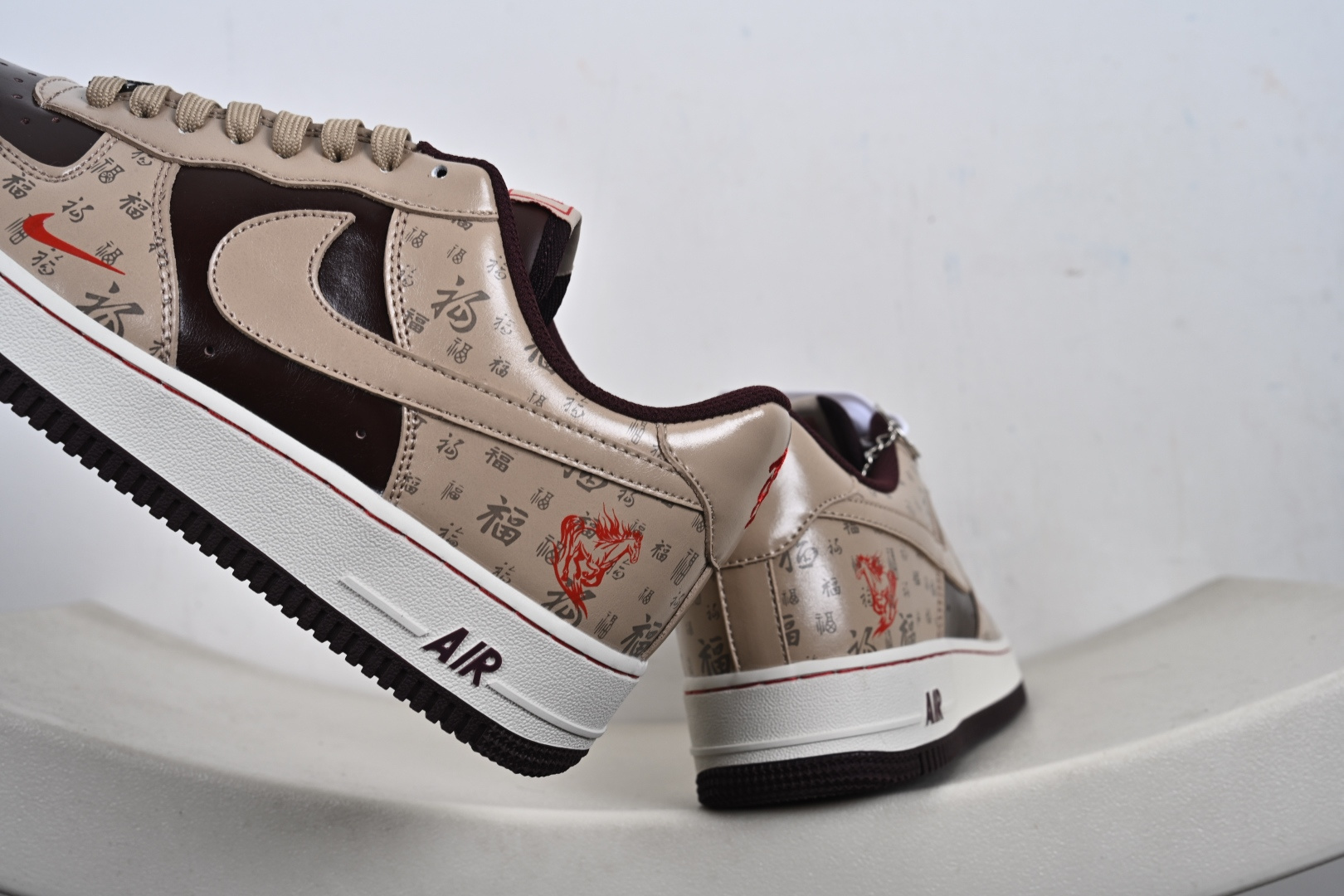 NIlkeAir Force1'07Low ”马年限定--福韵杏棕” 空军一号低帮运动鞋休闲鞋 NH0601-501