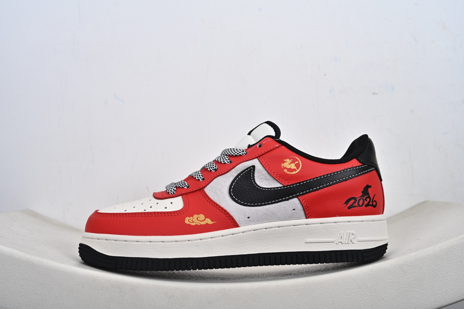 Nike Air Force 1 ‘07 Low “马年限定——祥云米黑红”空军一号 高端定制 低帮 运动鞋 MZ9588-818-Top High Quatity Cheap Sneakers Fashion Clothing Clothes Bags handbags Shoes of all Brand wholesale With The best Quality And Beautiful Price from China Factory Chinese suppliers wholesaler seller Nike Air Force 1 ‘07 Low “马年限定——祥云米黑红”空军一号 高端定制 低帮 运动鞋 MZ9588-818