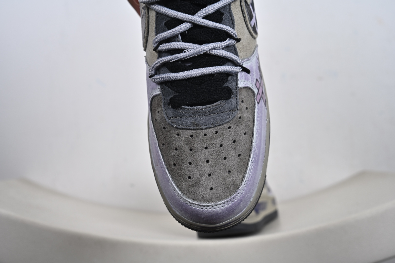NIke Air Force 1 '07 Low 灰紫抽绳 空军一号低帮 YD2425-066