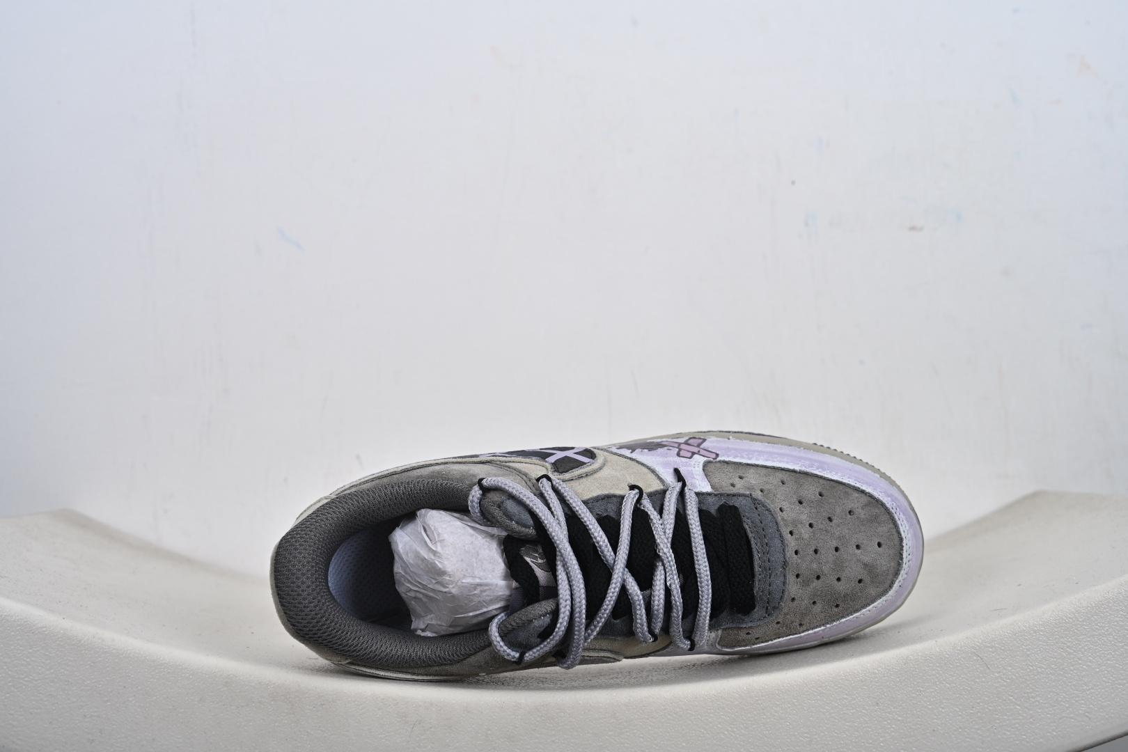 NIke Air Force 1 '07 Low 灰紫抽绳 空军一号低帮 YD2425-066