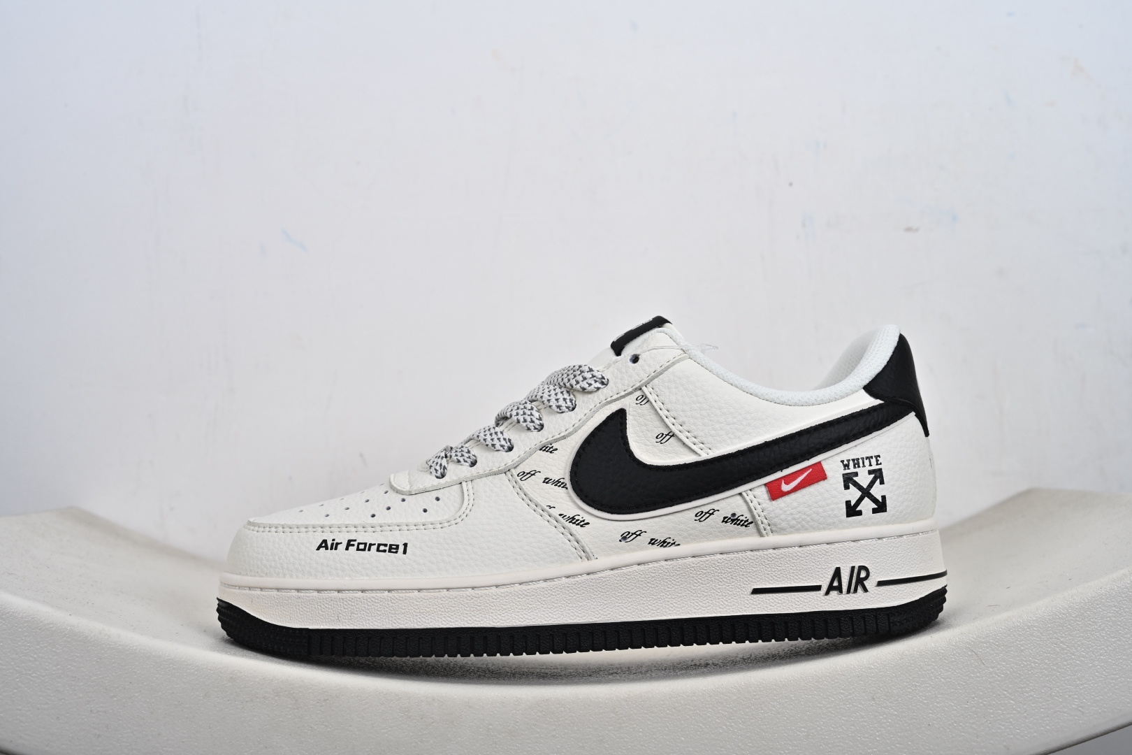 2026年爆款限量发售 NIke Air Force 1 '07 Low “Off WhITE联名-米黑勾”空军一号 低帮 运动鞋 SM6668-117-Top High Quatity Cheap Sneakers Fashion Clothing Clothes Bags handbags Shoes of all Brand wholesale With The best Quality And Beautiful Price from China Factory Chinese suppliers wholesaler seller 2026年爆款限量发售 NIke Air Force 1 '07 Low “Off WhITE联名-米黑勾”空军一号 低帮 运动鞋 SM6668-117