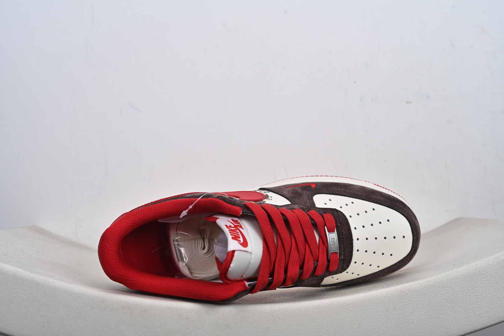 高端定制Nike Air Force 1 '07 Low “马年限定-麂皮酒红” 高端定制 XD0028-001-Top High Quatity Cheap Sneakers Fashion Clothing Clothes Bags handbags Shoes of all Brand wholesale With The best Quality And Beautiful Price from China Factory Chinese suppliers wholesaler seller 高端定制Nike Air Force 1 '07 Low “马年限定-麂皮酒红” 高端定制 XD0028-001