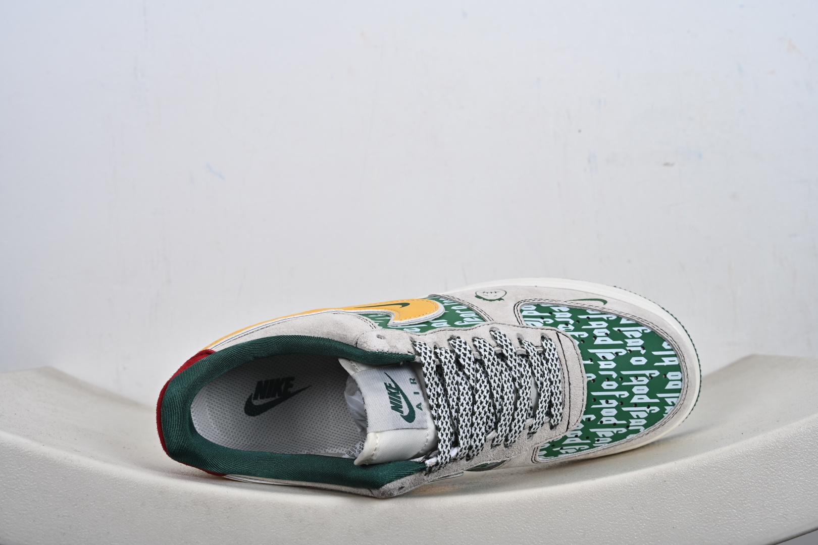 定制版 Nike Air Force 1'07 Low 灰绿撞色 空军一号低帮休闲板鞋 SY1388-025-Top High Quatity Cheap Sneakers Fashion Clothing Clothes Bags handbags Shoes of all Brand wholesale With The best Quality And Beautiful Price from China Factory Chinese suppliers wholesaler seller 定制版 Nike Air Force 1'07 Low 灰绿撞色 空军一号低帮休闲板鞋 SY1388-025