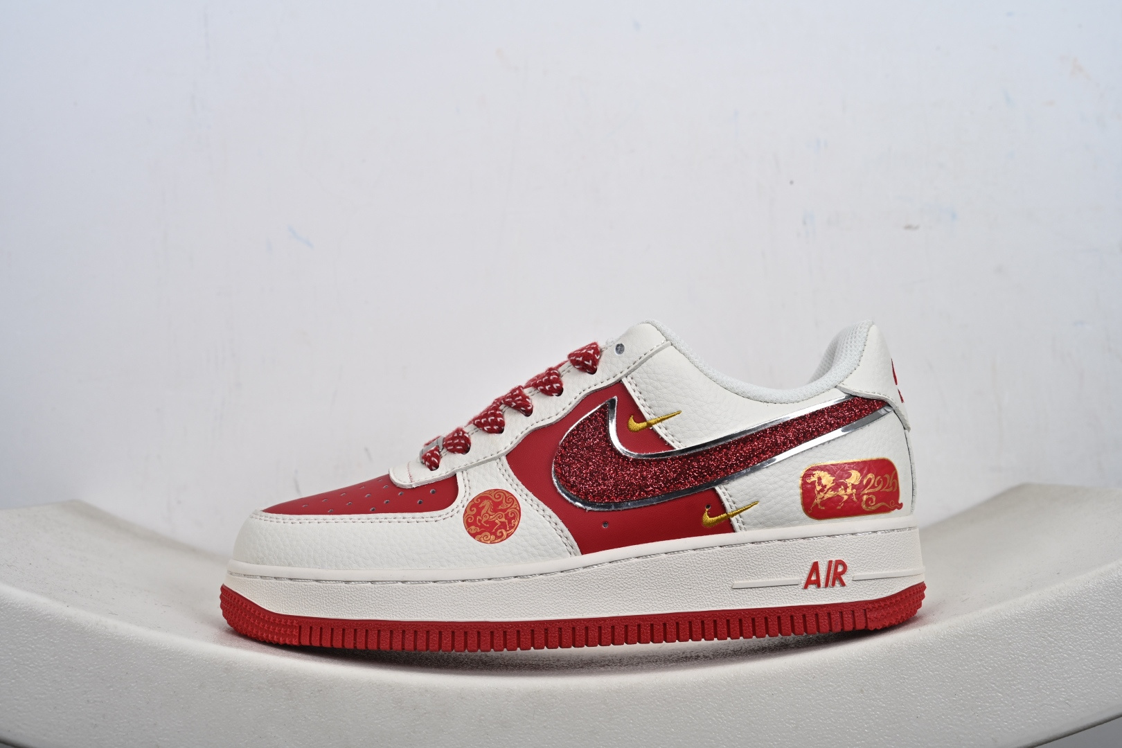 定制版 Nk Air Force 1'07 Low 马年限定 联名 空军一号低帮休闲板鞋 QY6878-604