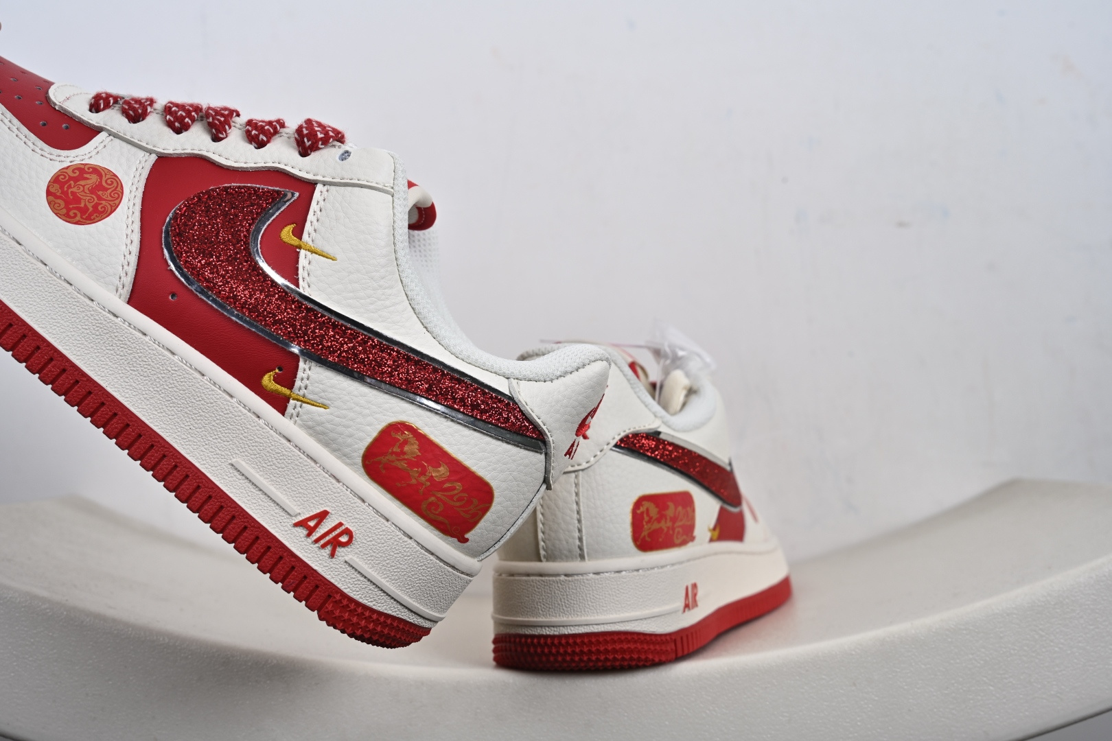 定制版 Nk Air Force 1'07 Low 马年限定 联名 空军一号低帮休闲板鞋 QY6878-604