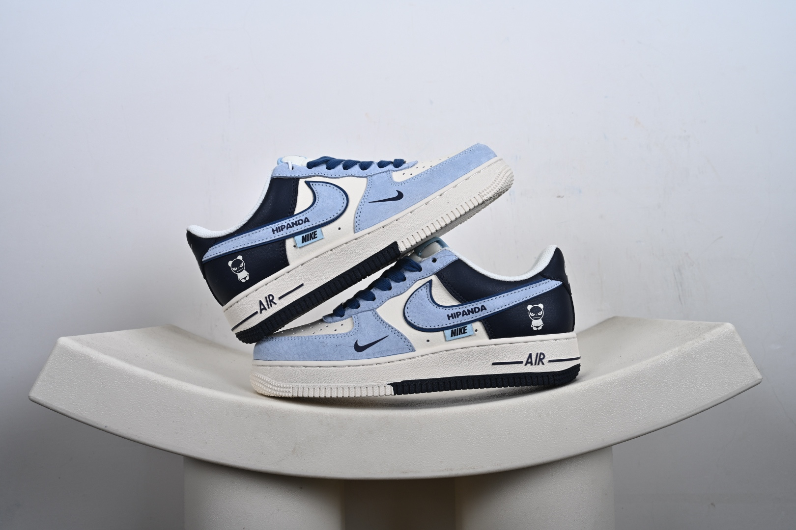 优势放店 海外爆款限量发售!高端定制Nike Air Force 1 '07 Low “暴力熊联名 北卡蓝双钩” 高端定制 低帮休闲板鞋 定制鞋盒 大厂纯原品质出货 超高清洁度 皮料切割干净无任何毛边 细节完美 货号:XD9314-616 T1-F1