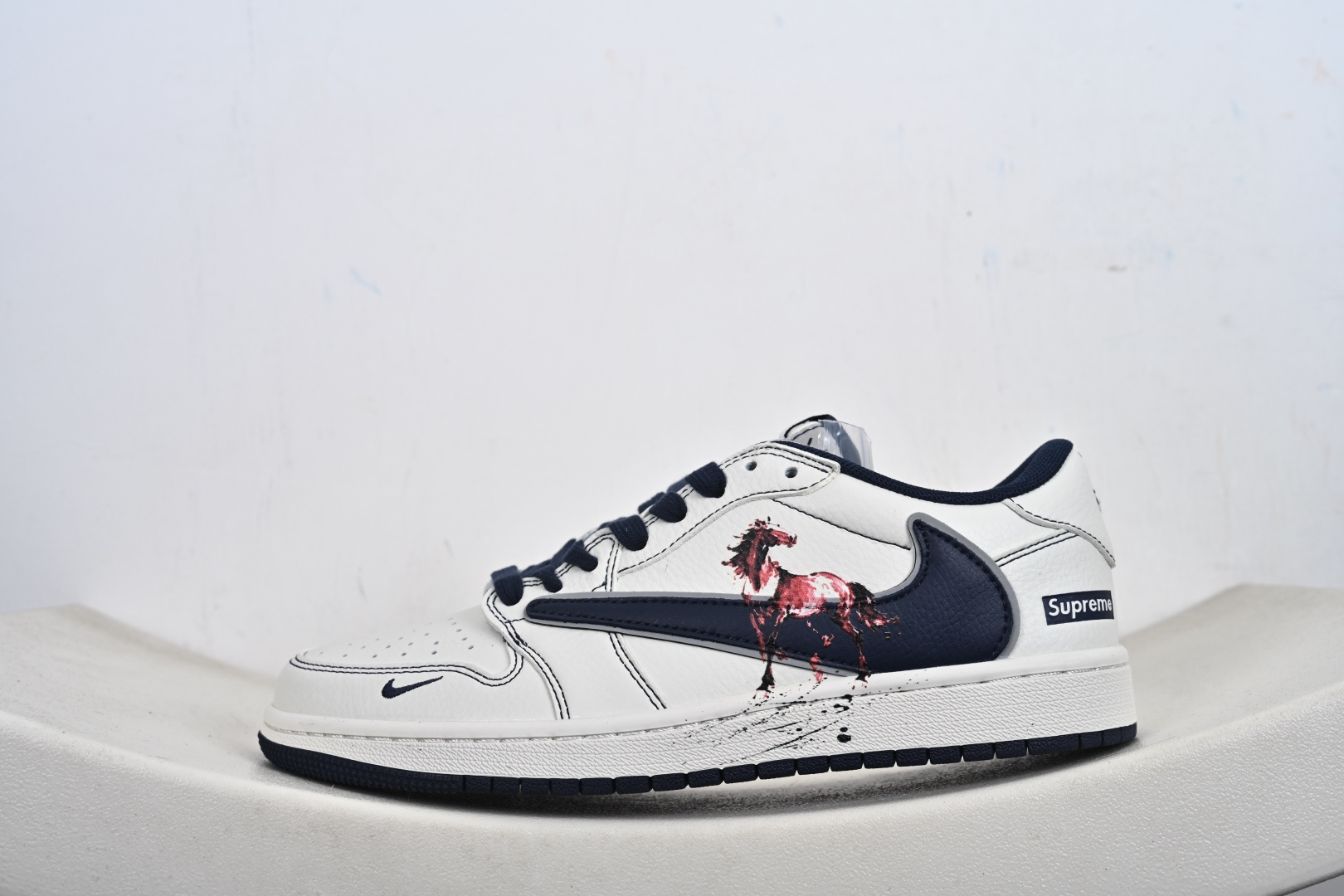 Air Jordan 1 Low AJ1 乔1马年联名 高端定制 低帮复古篮球鞋 FF2026-001