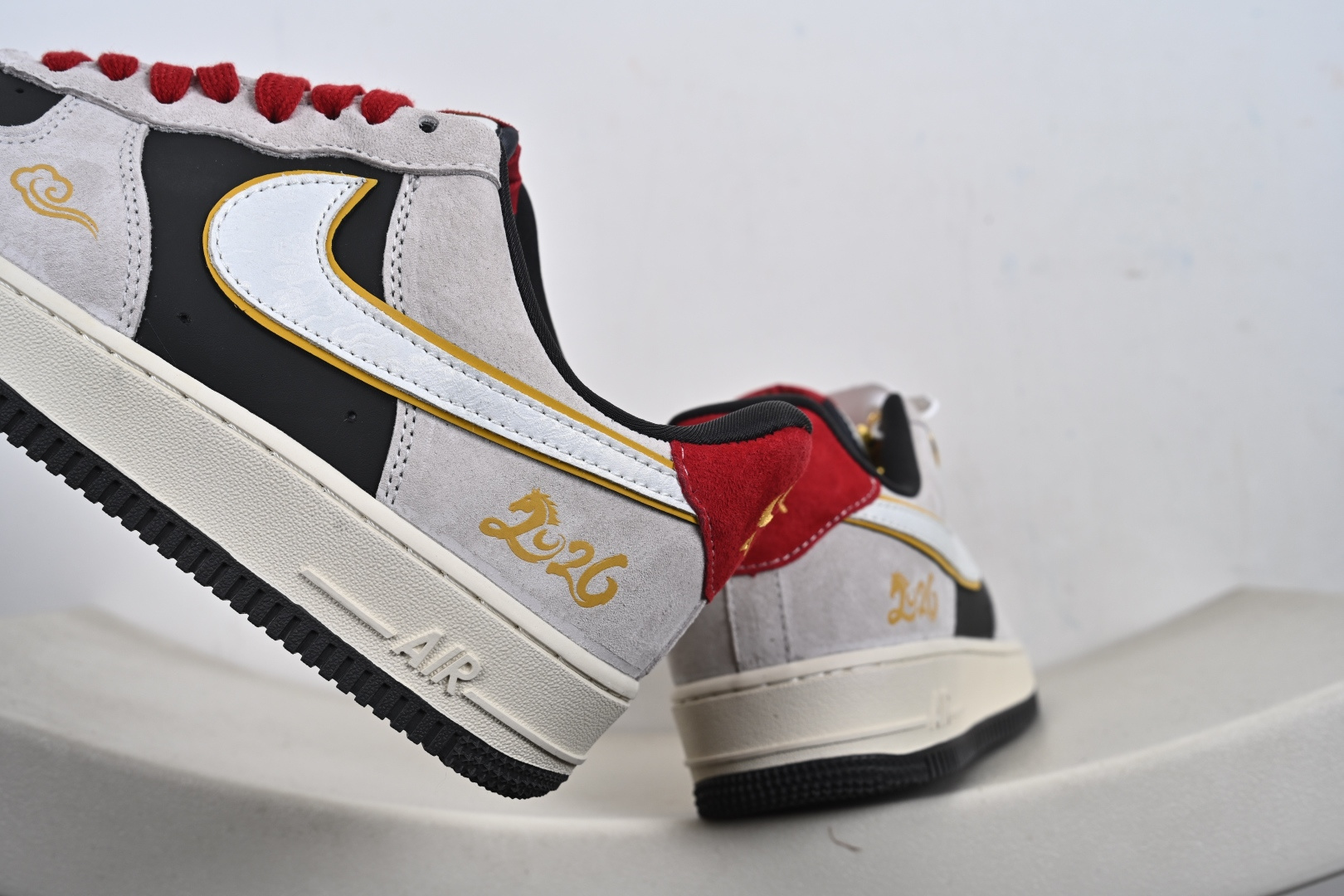 定制版 Air Force 1 '07 Low “马年限定联名------白灰中国风” KD1688-006