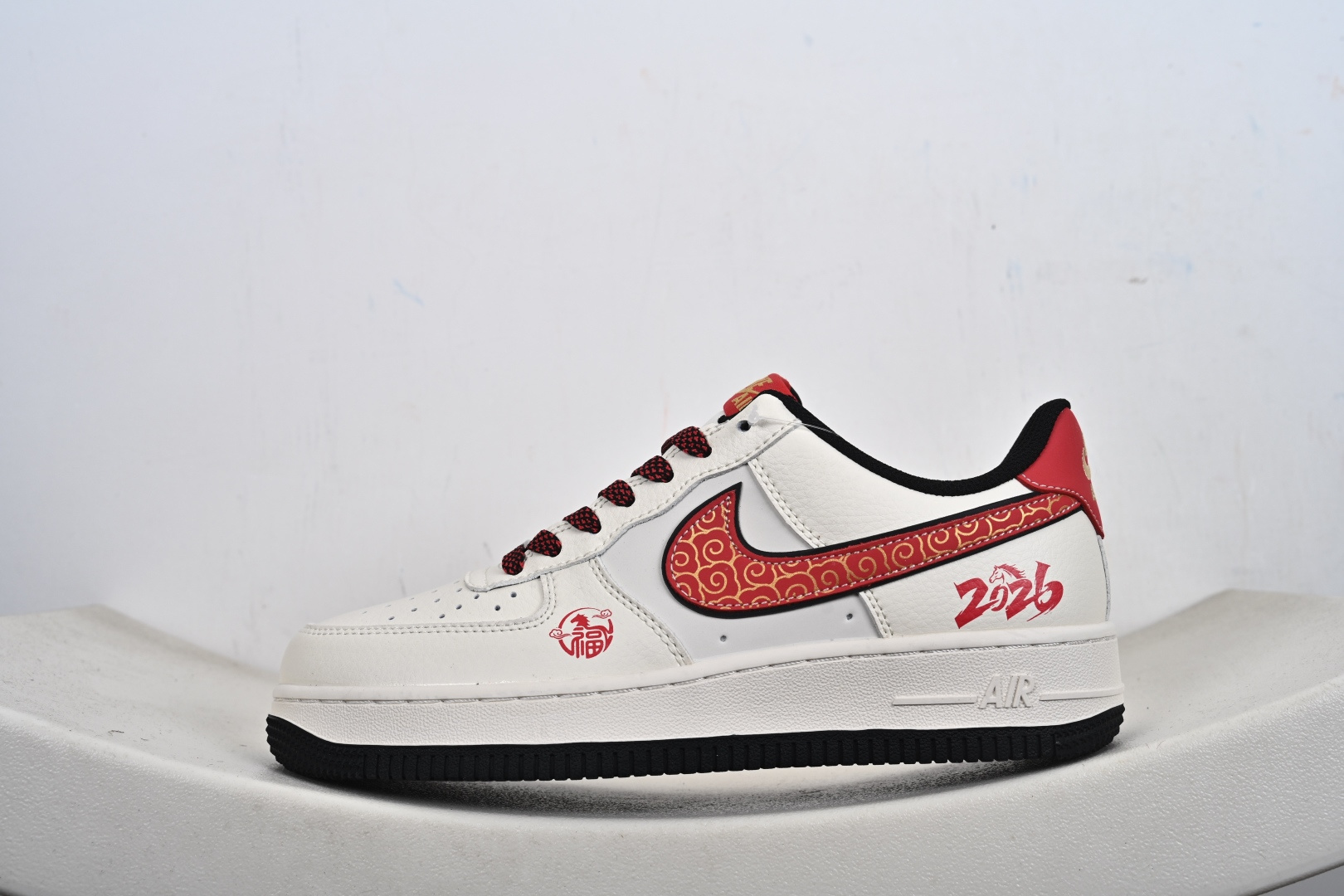 2026马年限定潮流 Nike Air Force 1 空军一号 爆款高端定制 以米白色皮革为主 MZ9588-819-Top High Quatity Cheap Sneakers Fashion Clothing Clothes Bags handbags Shoes of all Brand wholesale With The best Quality And Beautiful Price from China Factory Chinese suppliers wholesaler seller 2026马年限定潮流 Nike Air Force 1 空军一号 爆款高端定制 以米白色皮革为主 MZ9588-819