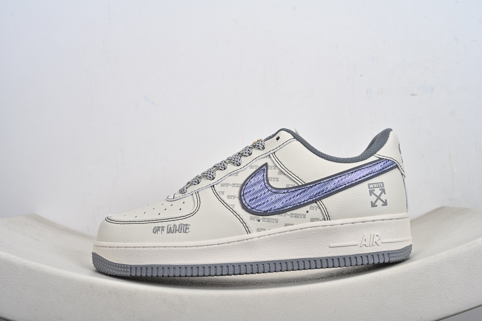 240 Nk Air Force 1'07 Low OW联名 高端定制 米白主色 空军一号低帮休闲板鞋 XY2025-008-Chinese UA Cheap High Quatity Brand Clothes Bags handbags Sneakers wholesale wholesaler seller from China Factory suppliers Fashion Clothing Shoes best Quality Beautiful Price 240 Nk Air Force 1'07 Low OW联名 高端定制 米白主色 空军一号低帮休闲板鞋 XY2025-008