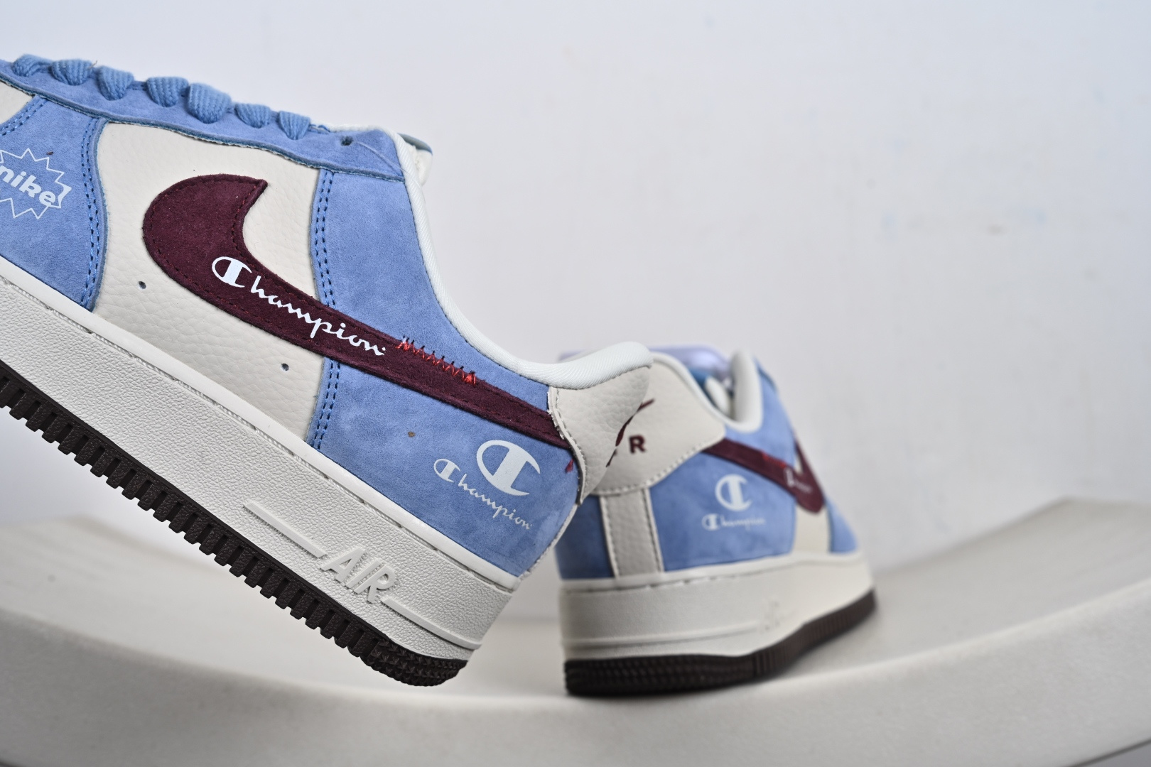 美式复古潮流!Nike Air Force 1 Low(冠军联名)空军一号 BK1916-010 美式复古潮流!Nike Air Force 1 Low(冠军联名)空军一号 BK1916-010