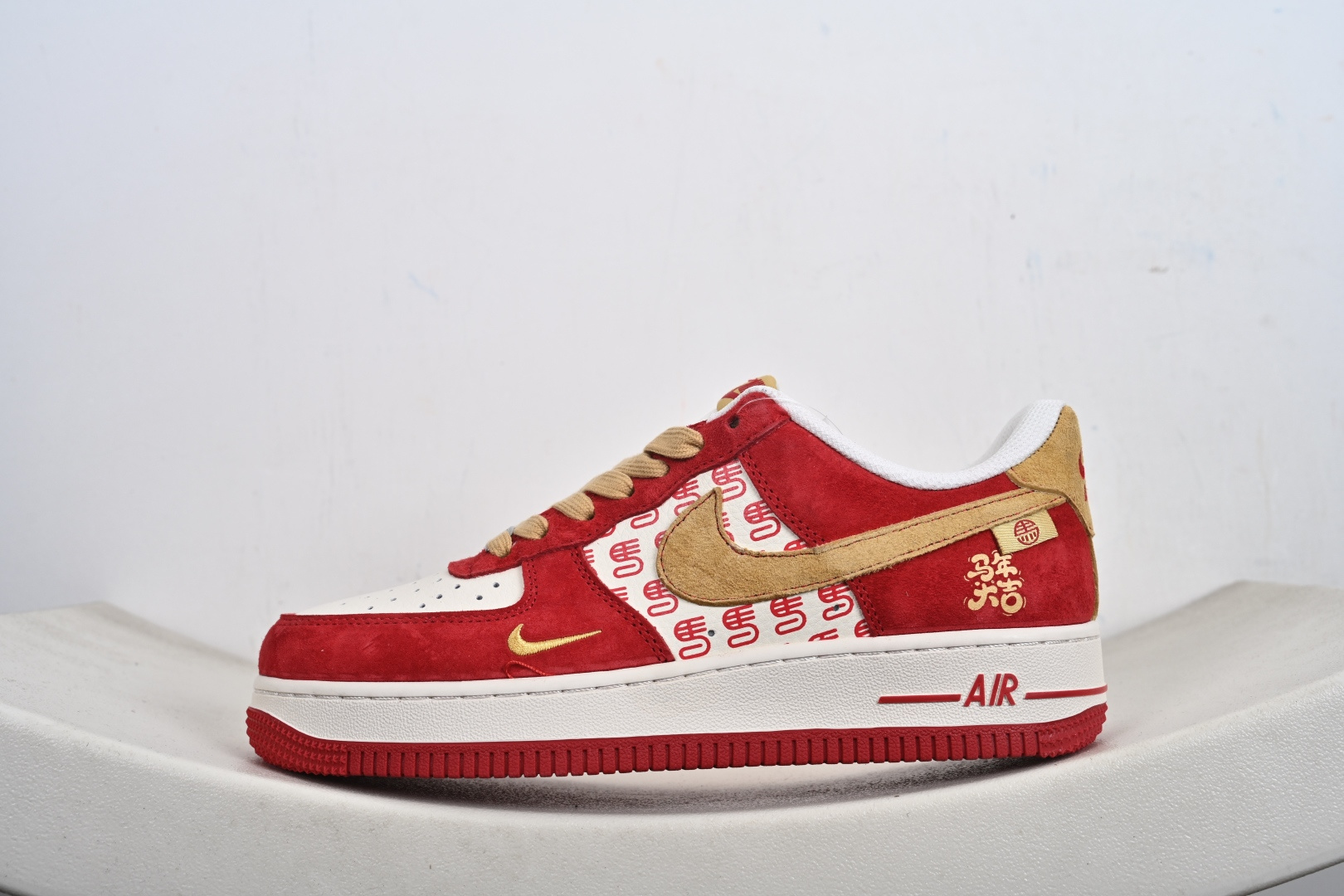 240 定制版 Nike Air Force 1 '07 Low “马年限定-红金” XD0028-014-Chinese UA Cheap High Quatity Brand Clothes Bags handbags Sneakers wholesale wholesaler seller from China Factory suppliers Fashion Clothing Shoes best Quality Beautiful Price 240 定制版 Nike Air Force 1 '07 Low “马年限定-红金” XD0028-014