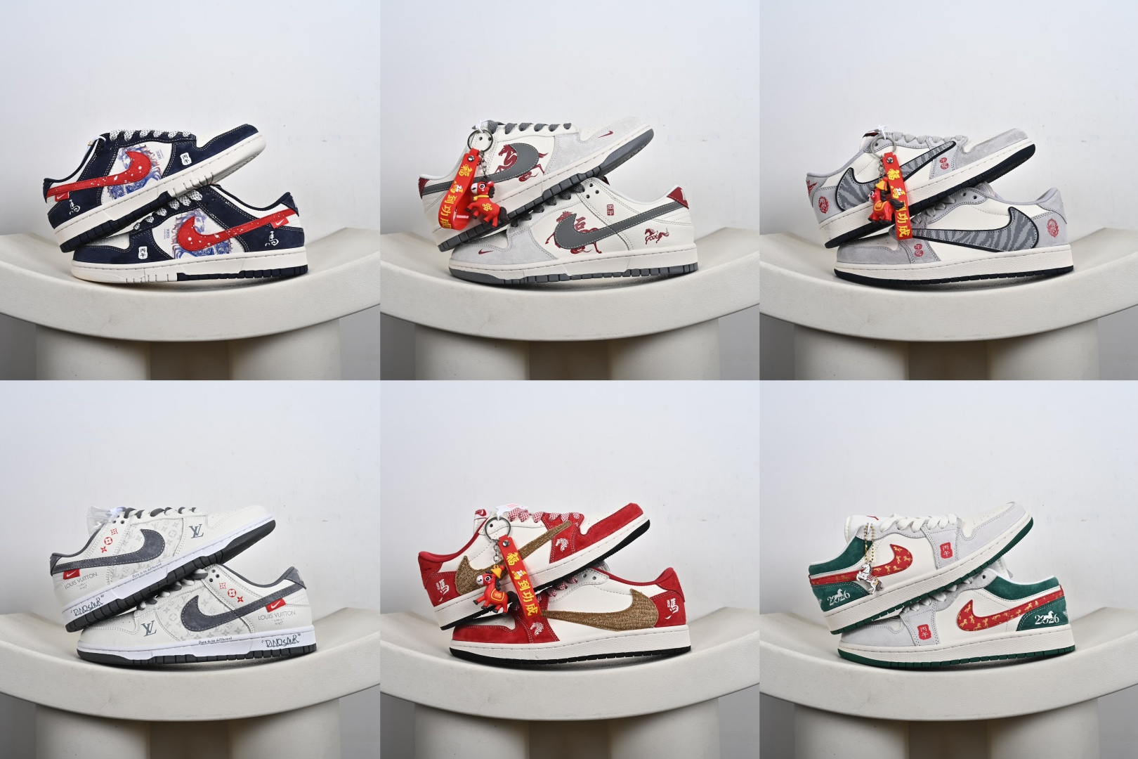 #合集💕
本地💰250支持放店
Nike SB Dunk Low/ AIR JORDAN 1
高端定制 低帮休闲板鞋 定制鞋盒 大厂纯原品质出货 超高清洁度 皮料切割干净无任何毛边 细节完美
货号：XT6998、YX5066、LX1988、
Size：36 36.5 37.5 38 38.5 39 40 40.5 41 42 42.5 43 44 44.5 45-C9-F2