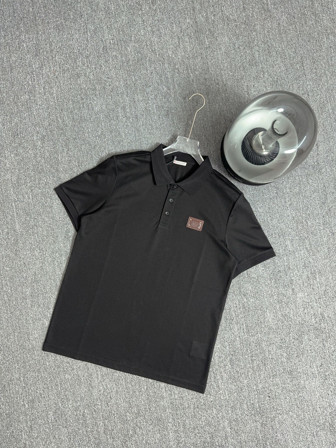 Moncler Men's Polo Shirt - Classic Fit, Soft Pique Cotton with Leather Logo Patch 8 cmp i1743495869027 1692 0 6