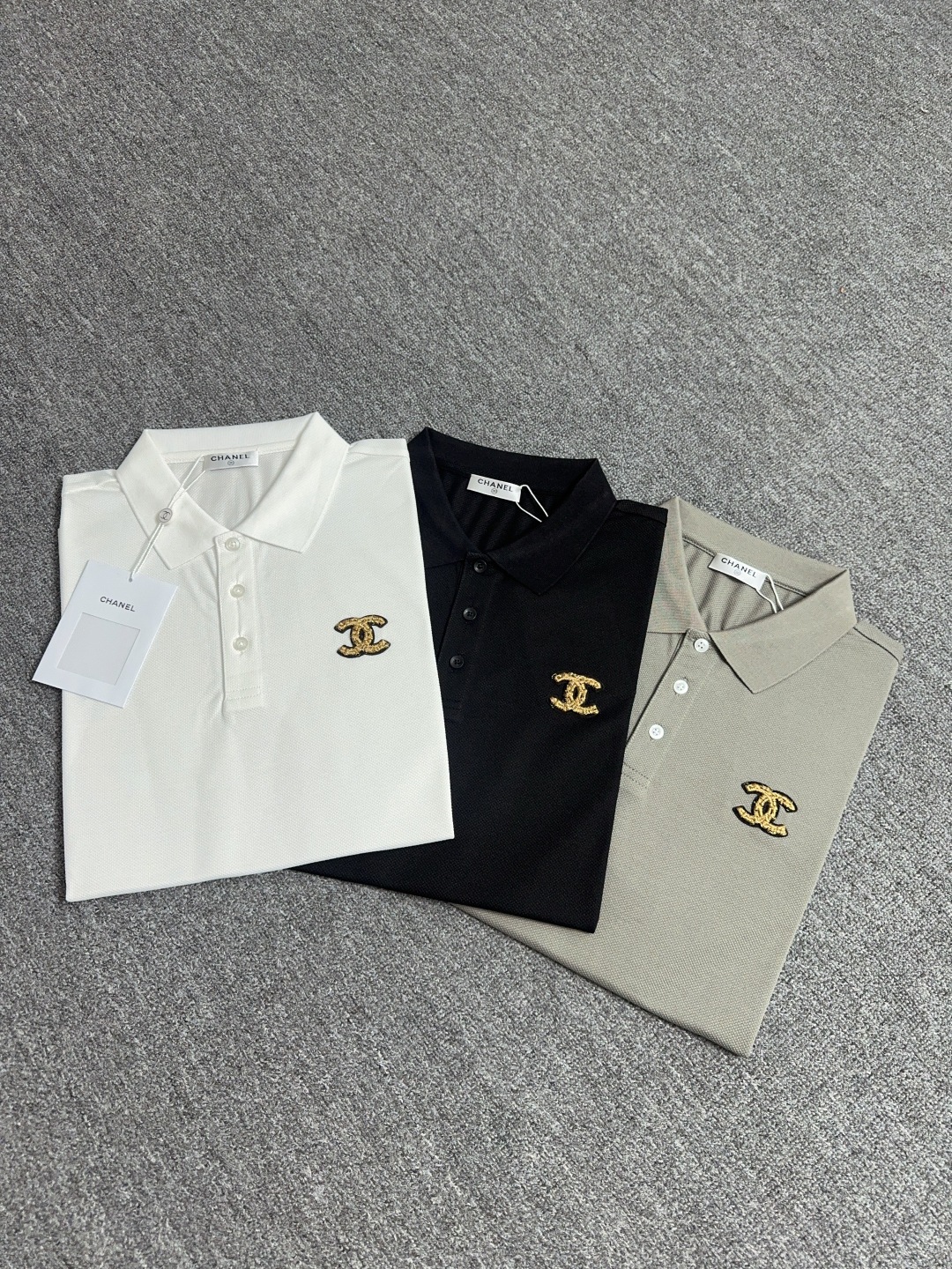 Chanel Classic Embroidered Polo Shirt - Soft, Comfortable, and Stylish 1 cmp i1743578325232 1628 0 0