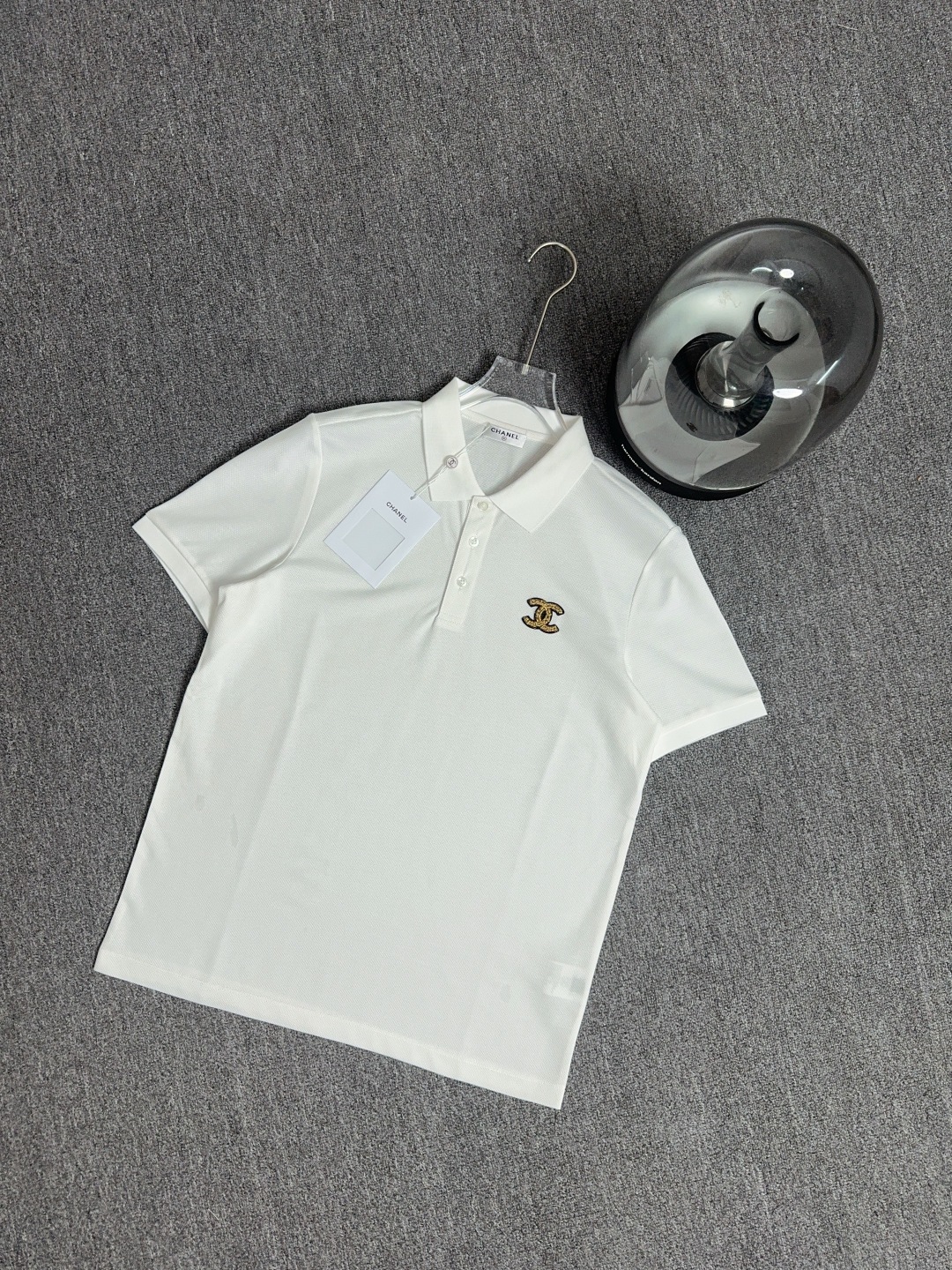 Chanel Classic Embroidered Polo Shirt - Soft, Comfortable, and Stylish 2 cmp i1743578368172 6245 0 1