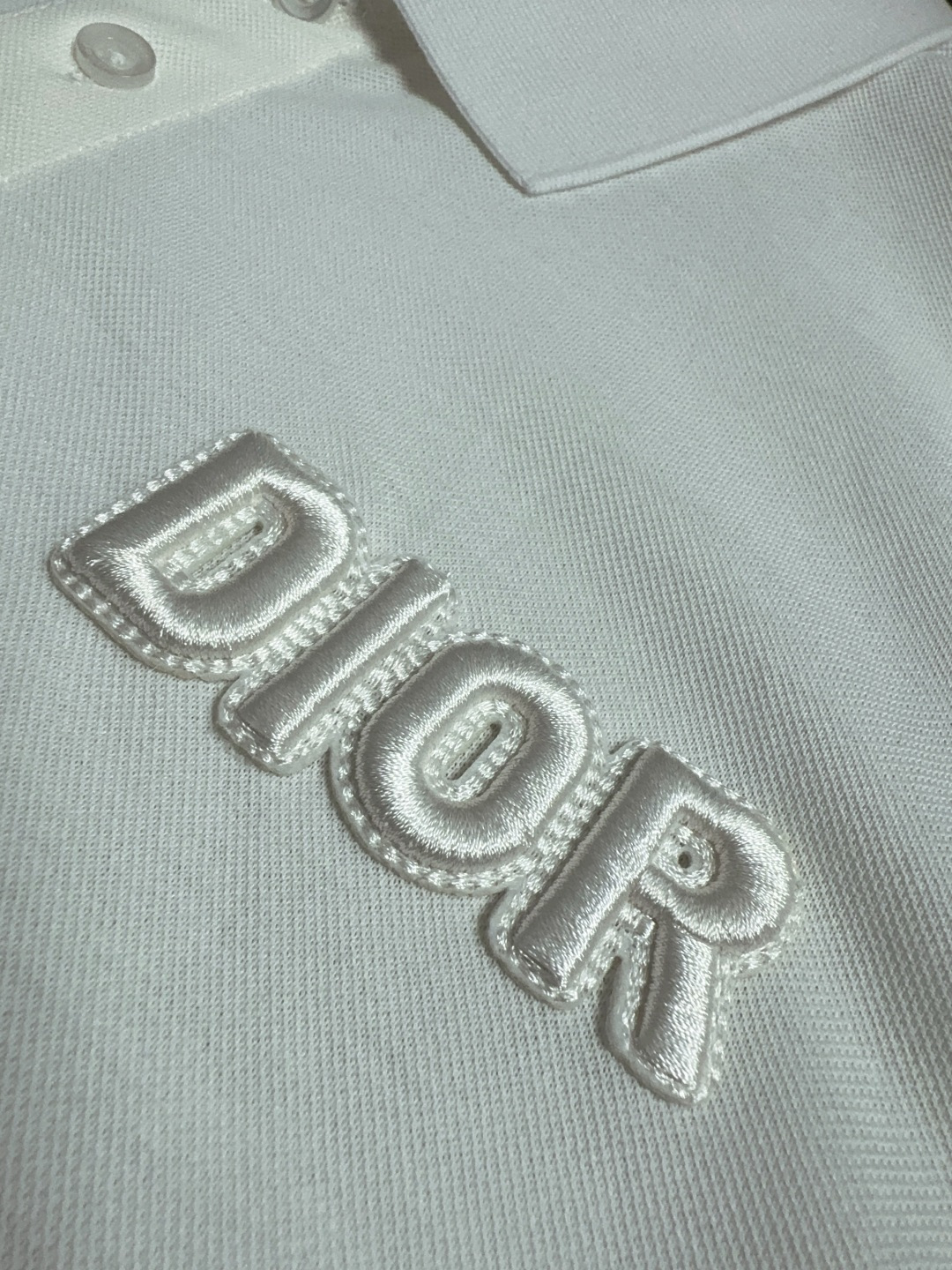 Dior Men's Casual Polo Shirt - 3D Embroidered Logo, Stylish and Comfortable 5 cmp i1743578993805 8527 0 3