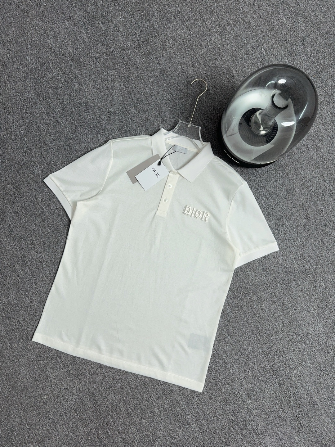 Dior Men's Casual Polo Shirt - 3D Embroidered Logo, Stylish and Comfortable 3 cmp i1743578993811 5132 0 1