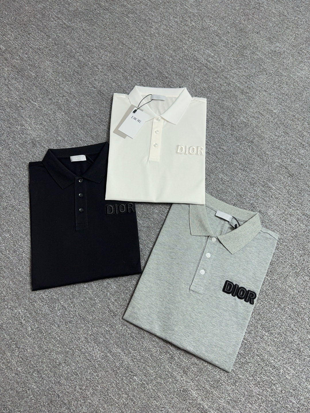 Dior Men's Casual Polo Shirt - 3D Embroidered Logo, Stylish and Comfortable 10 cmp i1743578993816 9563 0 8