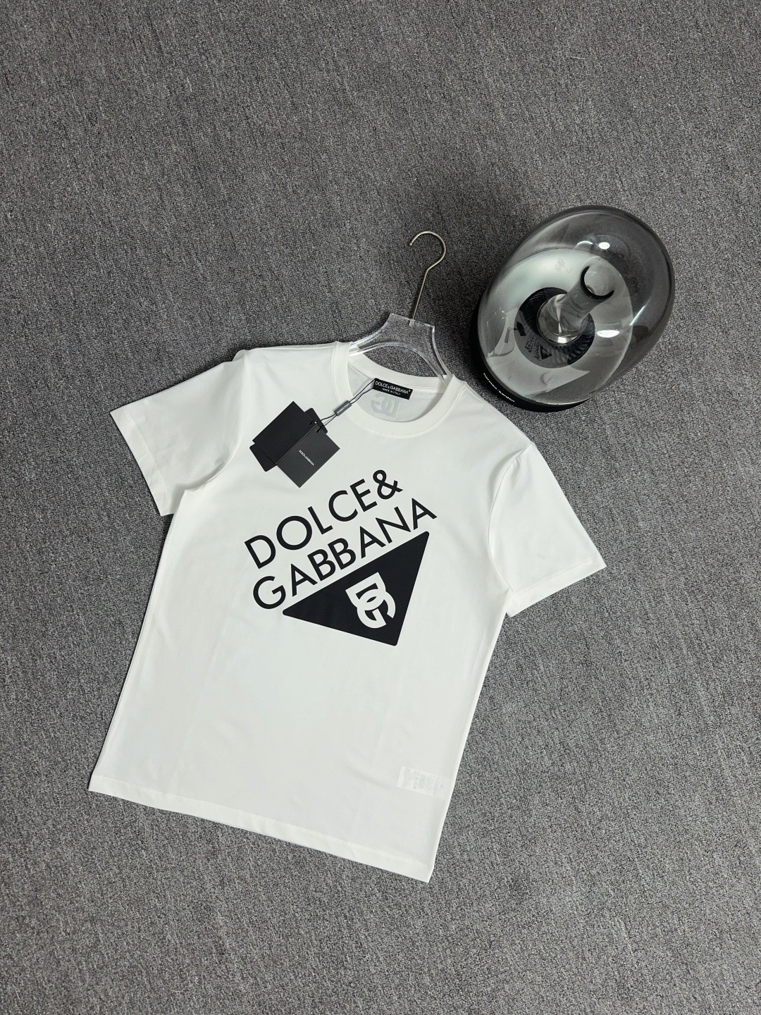 Dolce & Gabbana Men's Crew Neck T-Shirt with Logo Print - Spring/Summer 2025 2 cmp i1743828607343 1024 0 1