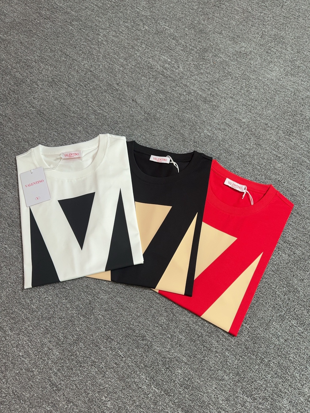 Valentino VLTN Logo Print Crew Neck T-Shirt - Short Sleeve, Casual Wear