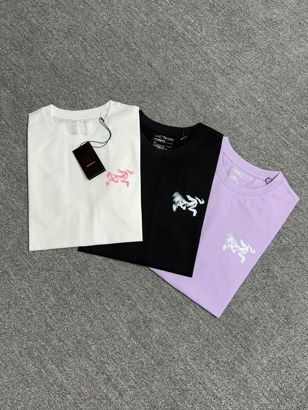 Arc'teryx T-Shirt Crew Neck Summer New Style Lightweight Breathable Double Mercerized