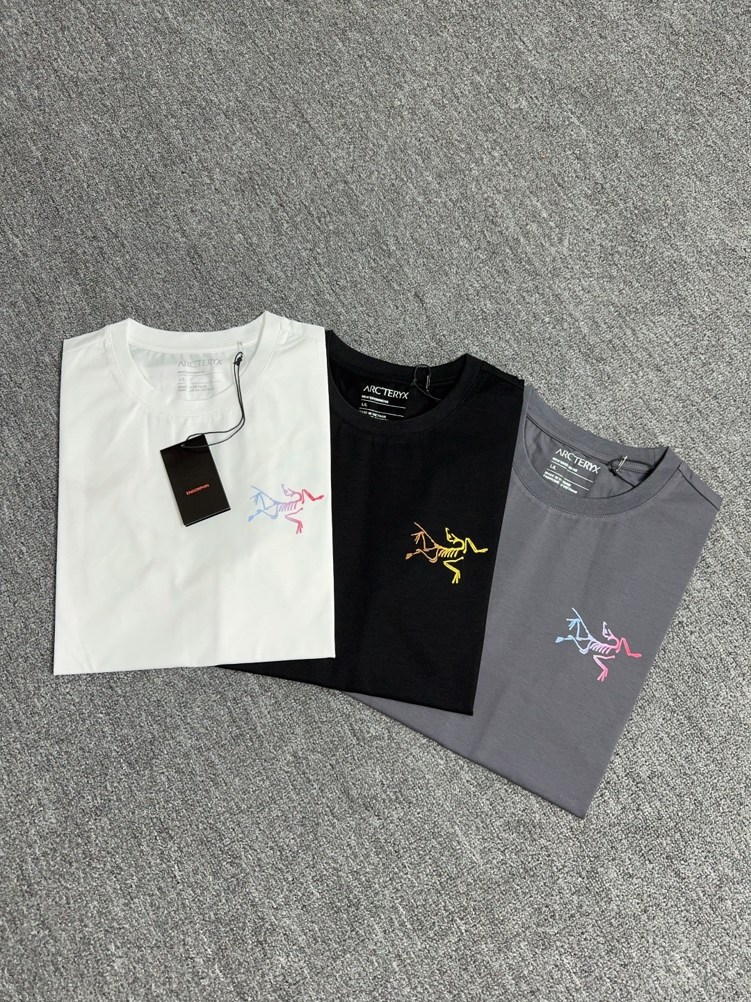 Arc'teryx T-Shirt Lightweight Breathable Crew Neck Summer Style Custom Fabric