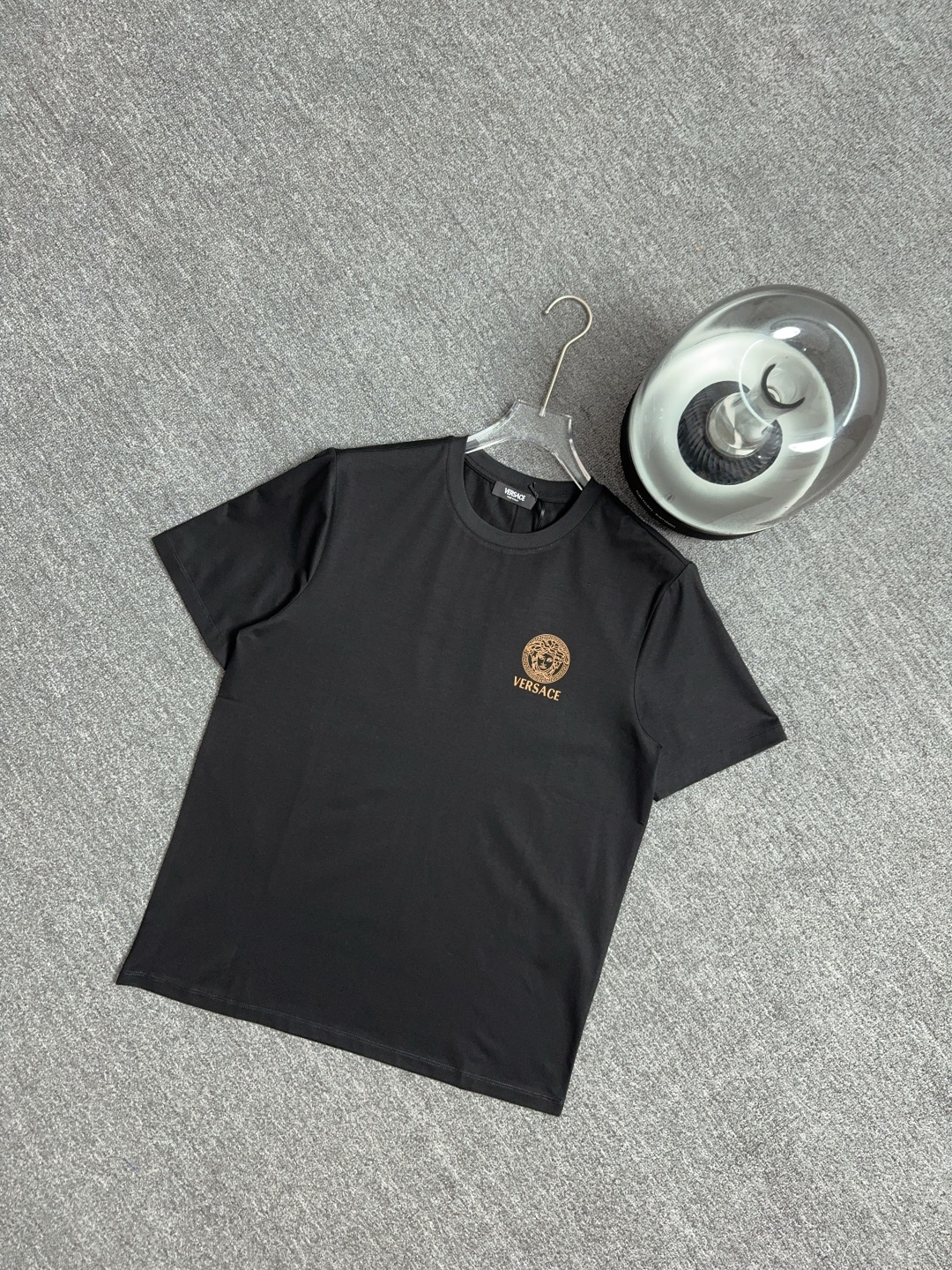 Versace Crew Neck T-Shirt - Lightweight, Breathable, and Silk Fabric 9 cmp i1744121738774 3116 0 7