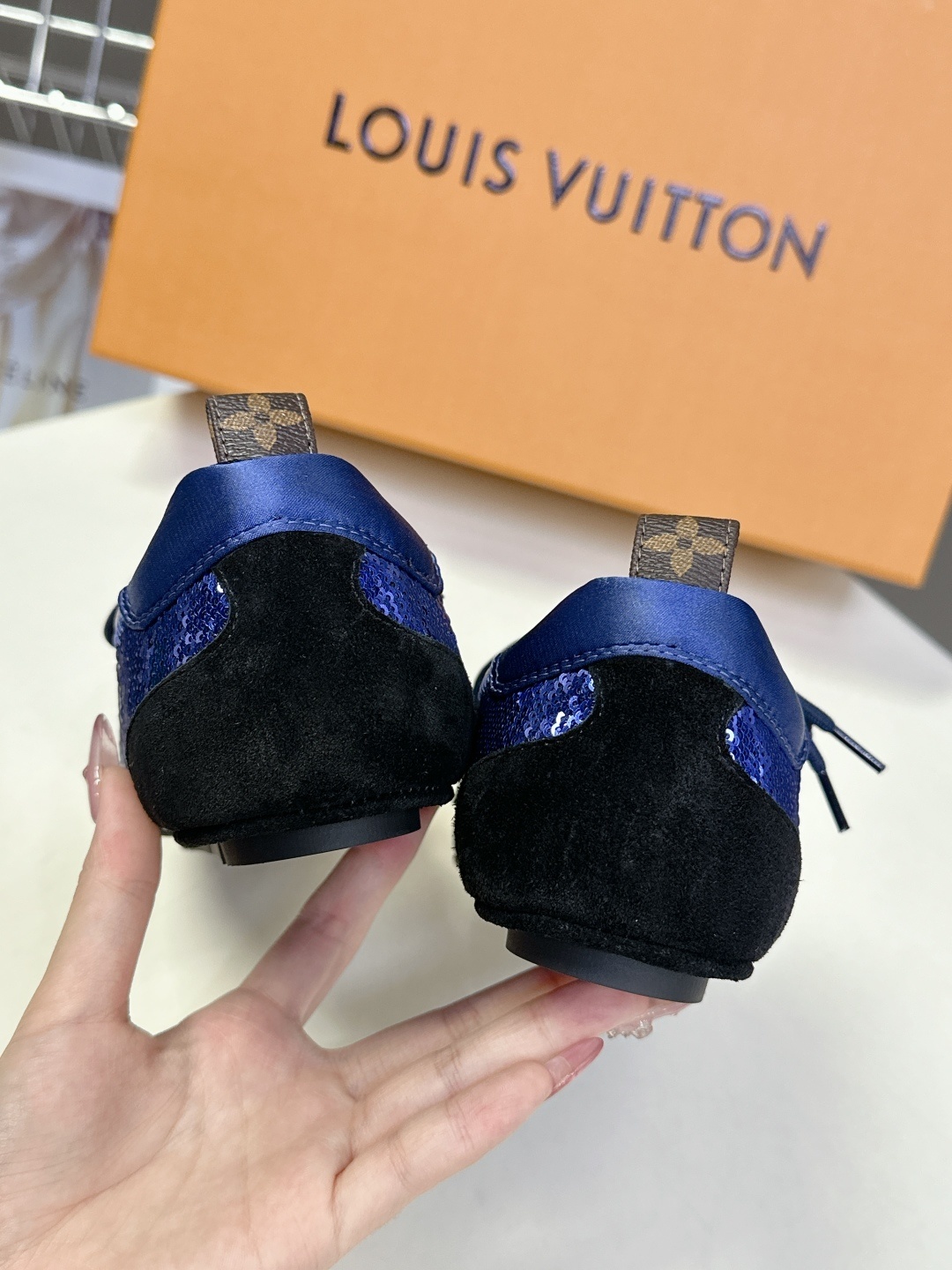 Louis Vuitton路易威登驴牌春夏Sneakerina系列 芭蕾运动鞋 德训鞋 平底鞋 原版三