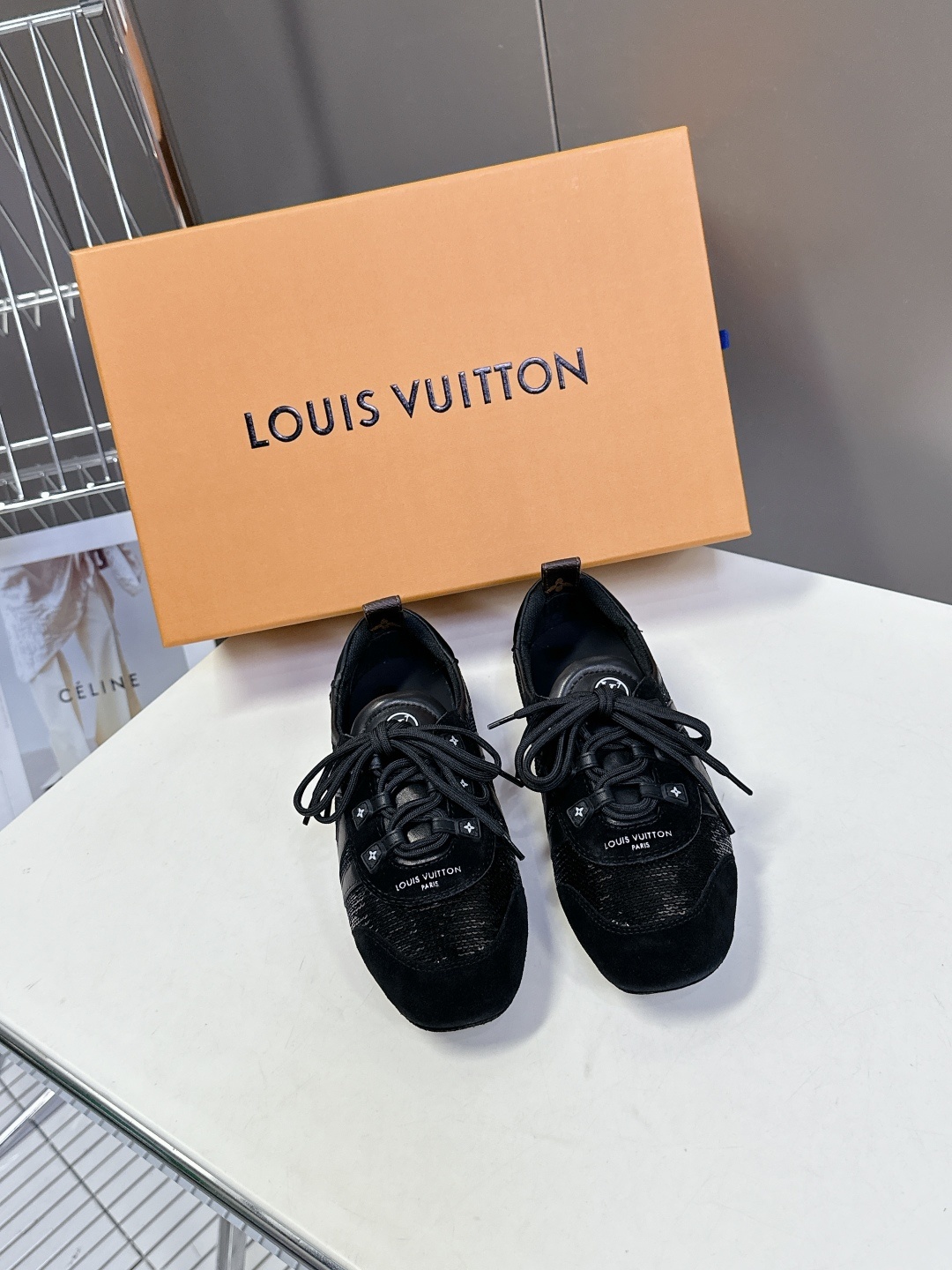 Louis Vuitton路易威登驴牌春夏Sneakerina系列 芭蕾运动鞋 德训鞋 平底鞋 原版三