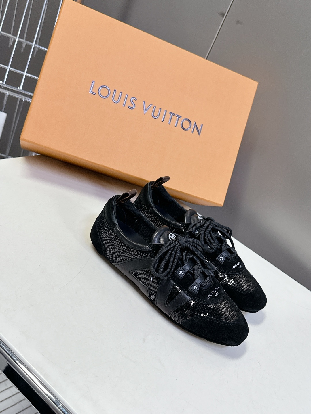 Louis Vuitton路易威登驴牌春夏Sneakerina系列 芭蕾运动鞋 德训鞋 平底鞋 原版三