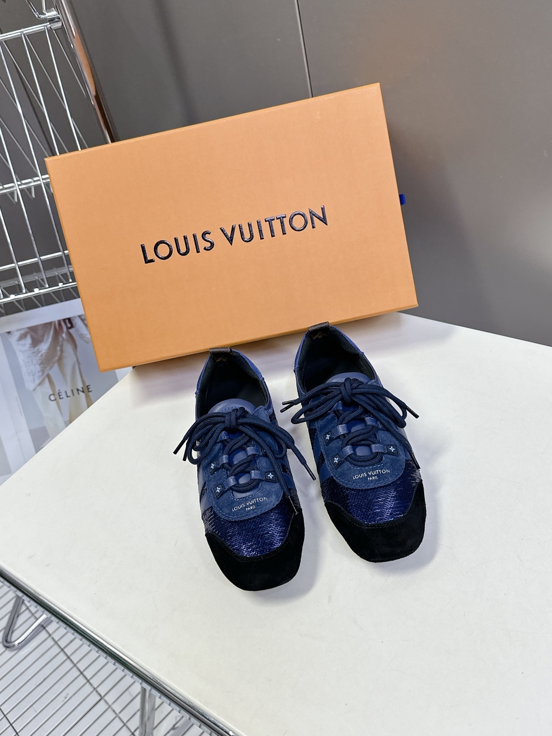 Louis Vuitton路易威登驴牌春夏Sneakerina系列 芭蕾运动鞋 德训鞋 平底鞋 原版三