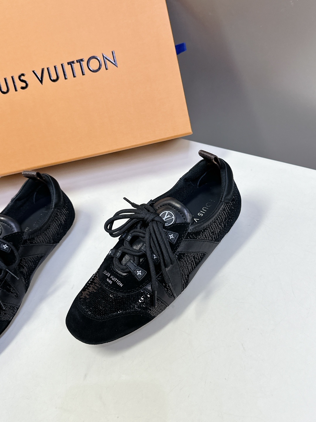 Louis Vuitton路易威登驴牌春夏Sneakerina系列 芭蕾运动鞋 德训鞋 平底鞋 原版三