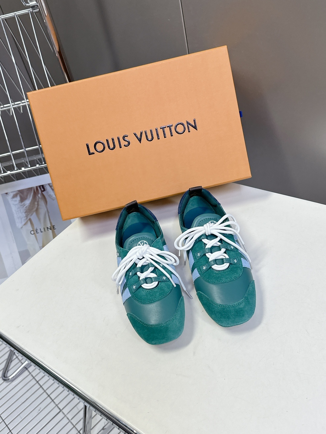 Louis Vuitton路易威登驴牌春夏Sneakerina系列 芭蕾运动鞋 德训鞋 平底鞋 原版三