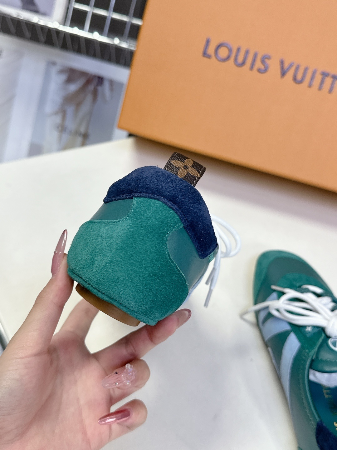 Louis Vuitton路易威登驴牌春夏Sneakerina系列 芭蕾运动鞋 德训鞋 平底鞋 原版三