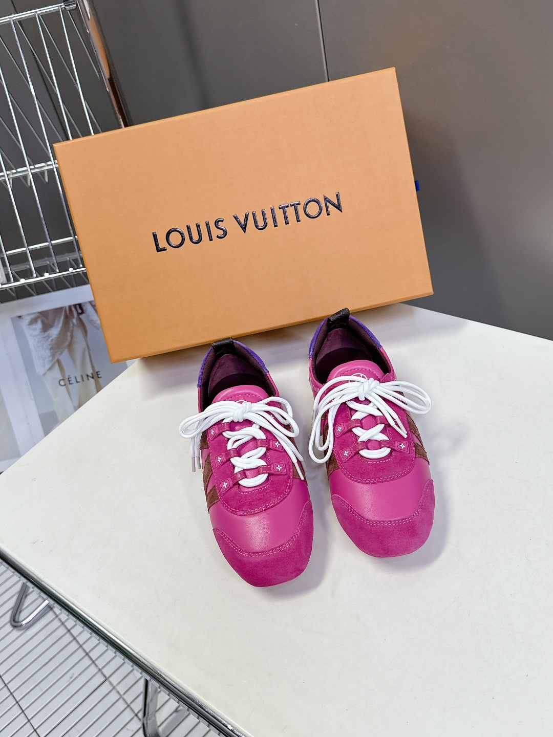 Louis Vuitton路易威登驴牌春夏Sneakerina系列 芭蕾运动鞋 德训鞋 平底鞋 原版三